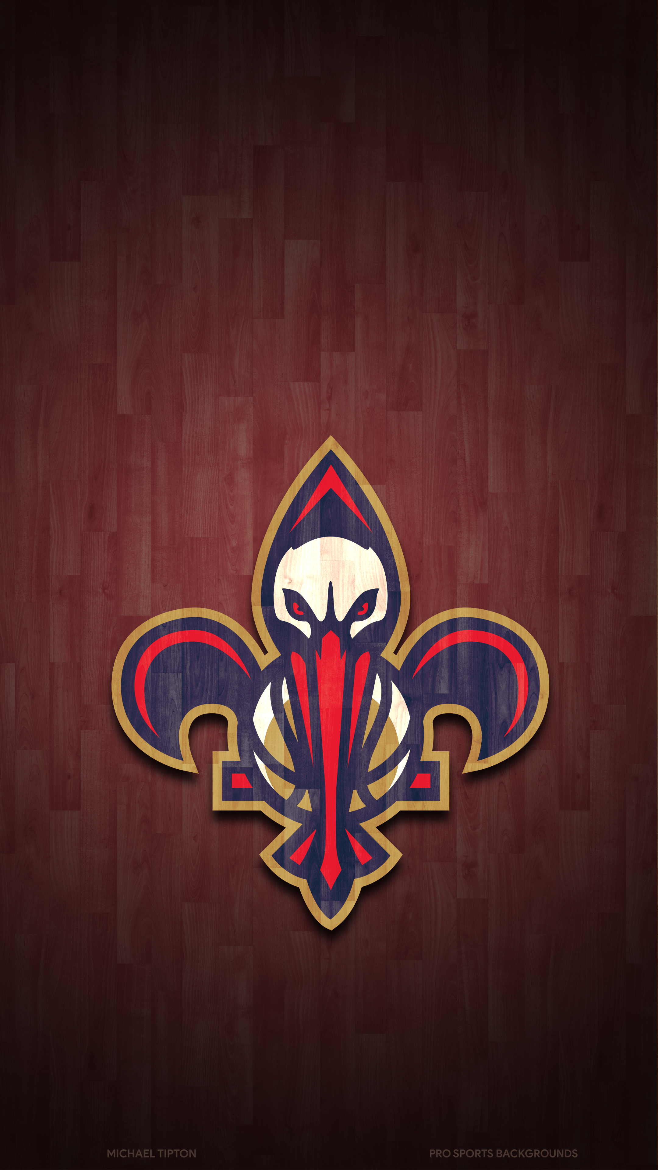 2160x3840 New Orleans Hornets iPhone Wallpaper