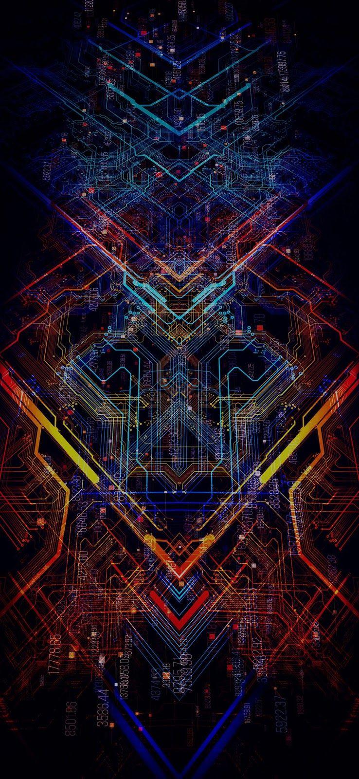 738x1600 Xiaomi Black Shark 2 Stock Wallpaper