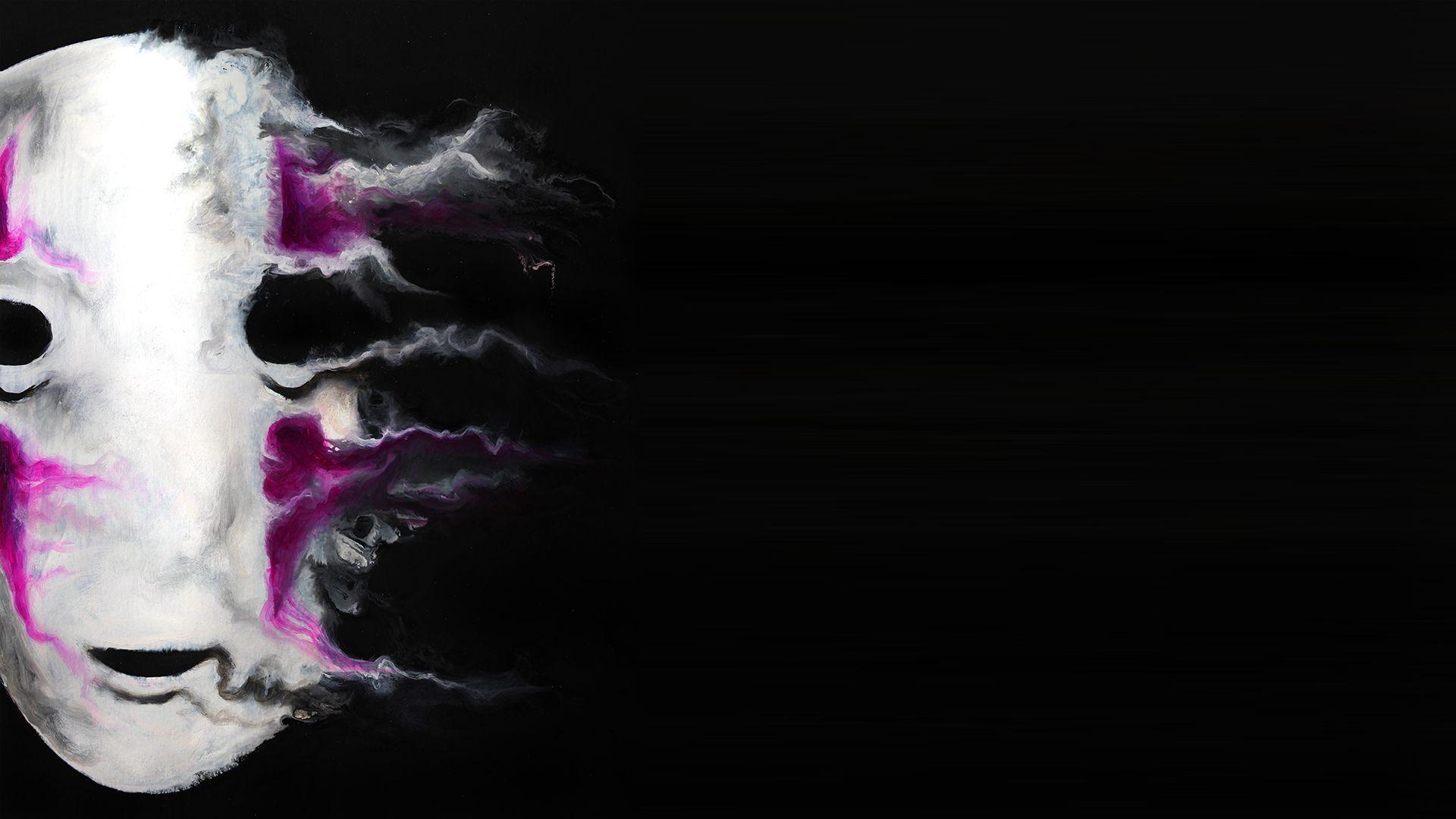 1920x1080 No Face Spirited Away Mask Wallpaper:1920x1080