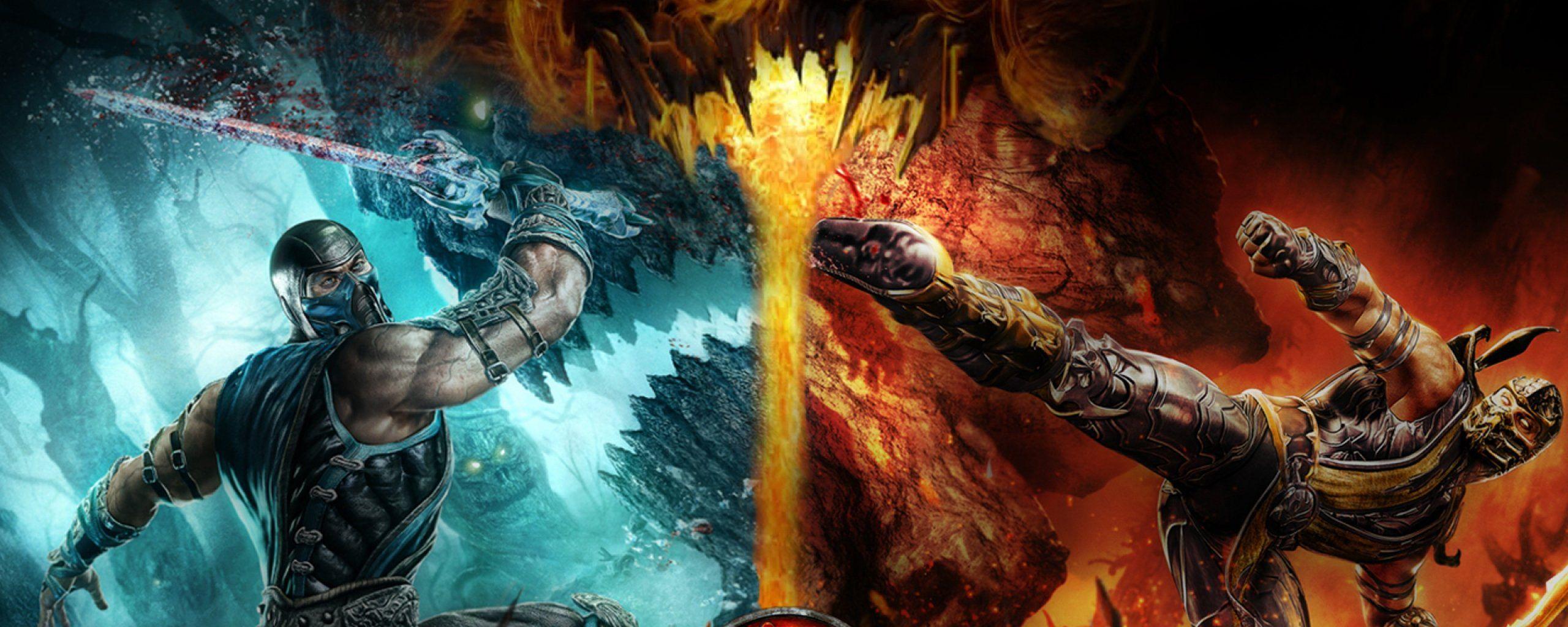 2560x1024 Free download Cold Fire Dragon Game Wallpaper Background Dual Monitor Resolution [2560x1024] for your Desktop, Mobile & Tablet. Explore Gaming Dual Monitor Wallpaper. Portal Wallpaper Dual Screen, Portal Dual