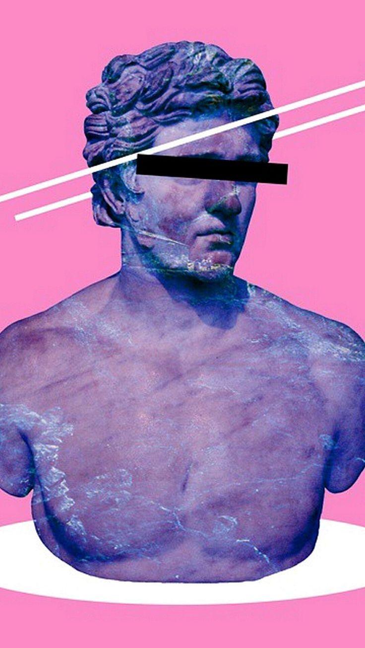736x1308 vaporwave wallpaper - ✖ｓｔａｔｕｅｓ✖ - #Fondosbellosparaiphone #Fondosdepantallaiphone8 #Fondosdepantallapara. Vaporwave wallpaper, Vaporwave art, Cyberpunk aesthetic