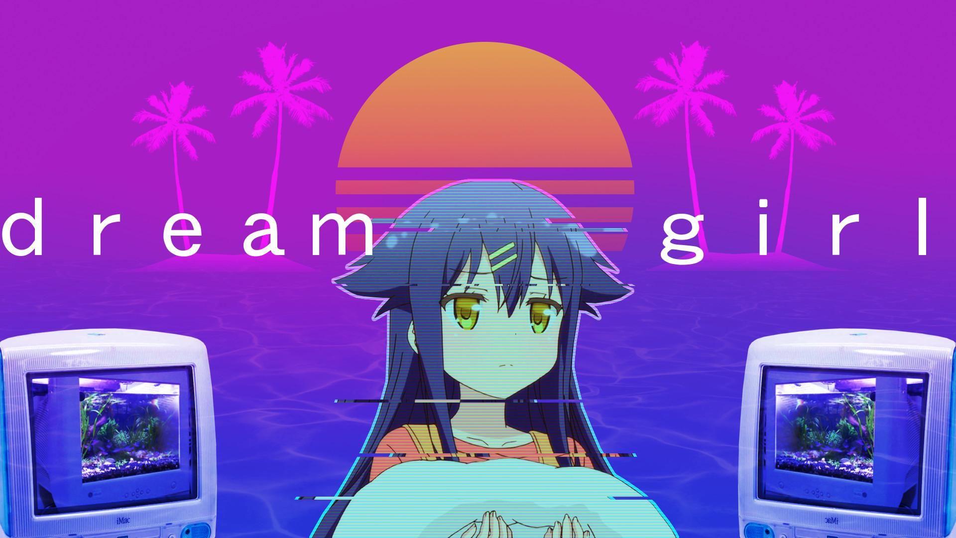 Vaporwave Girl Wallpapers Top Free Vaporwave Girl Backgrounds Wallpaperaccess 