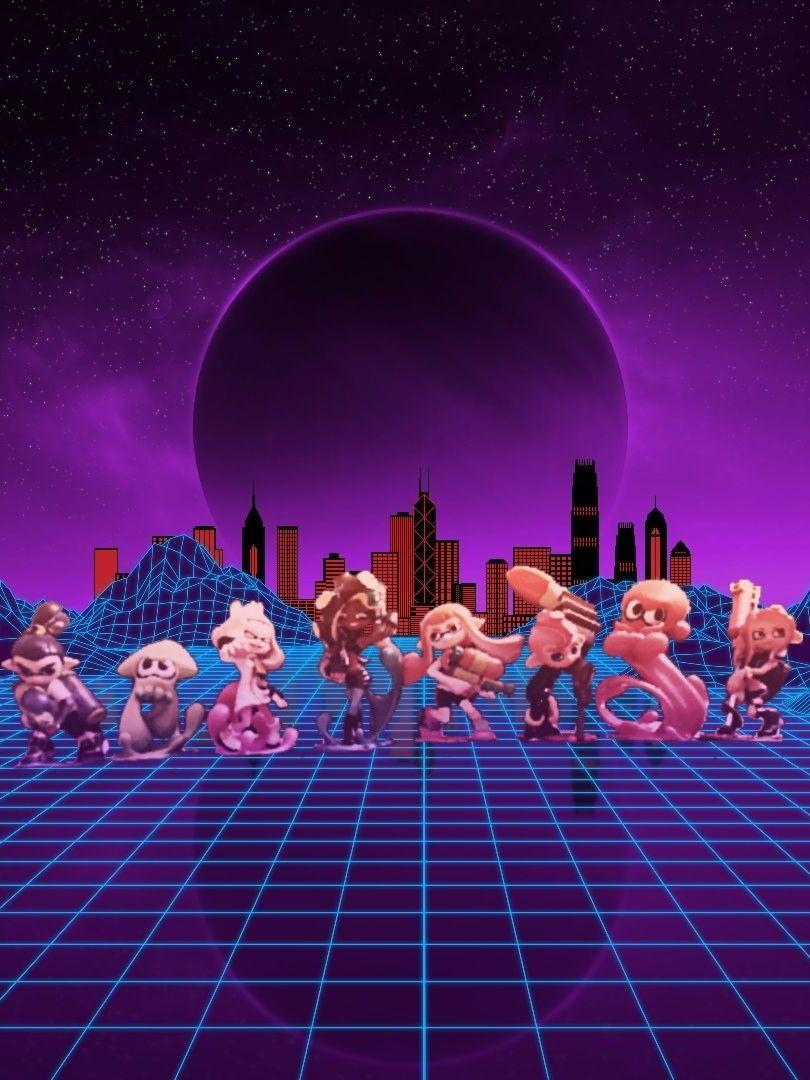 810x1080 Splatoon Desktop Background