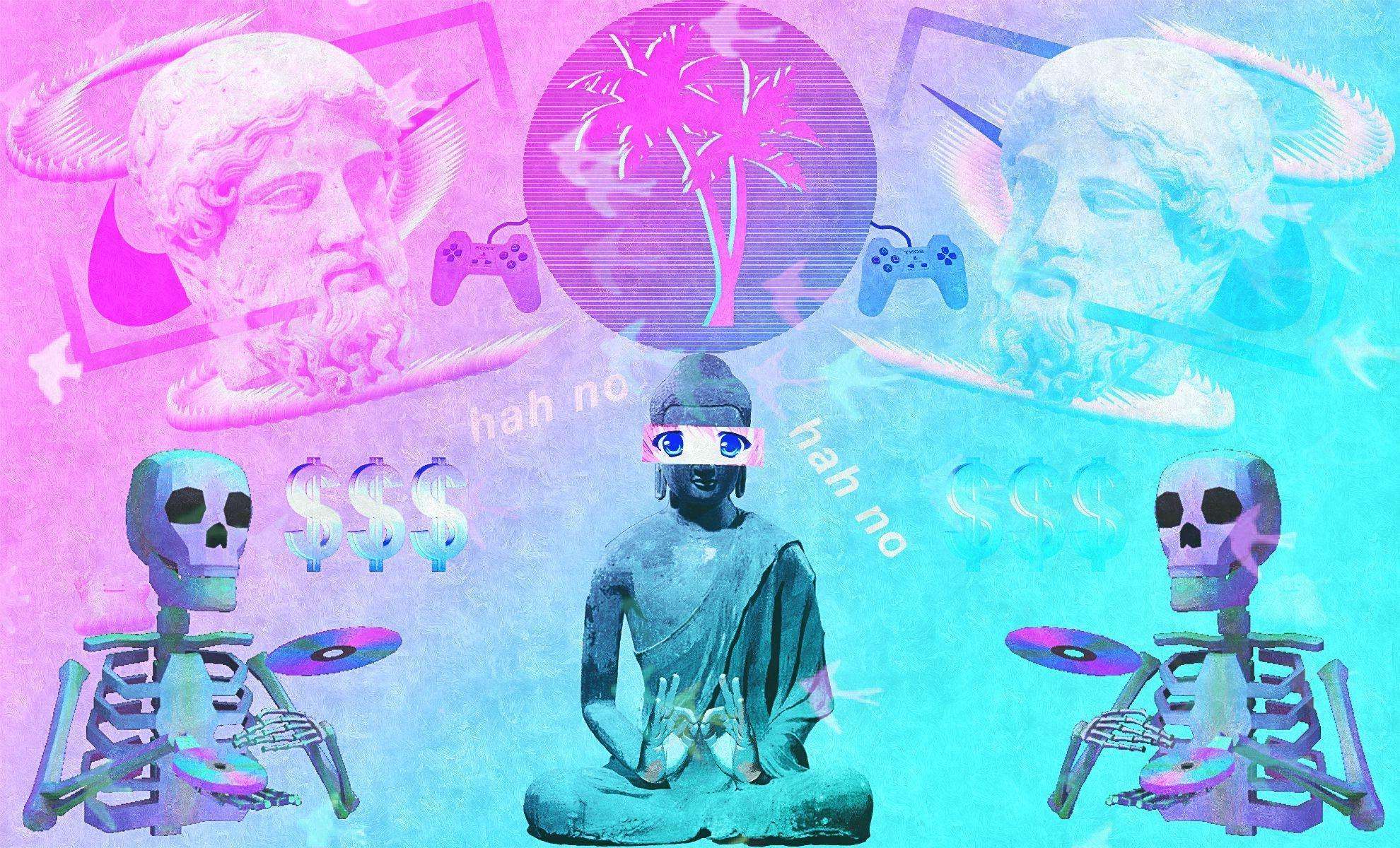 1980x1200 Sad Aesthetic Vaporwave Wallpaper