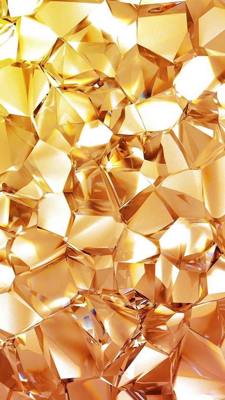 750x1334 iPhone 6 Gold Wallpaper