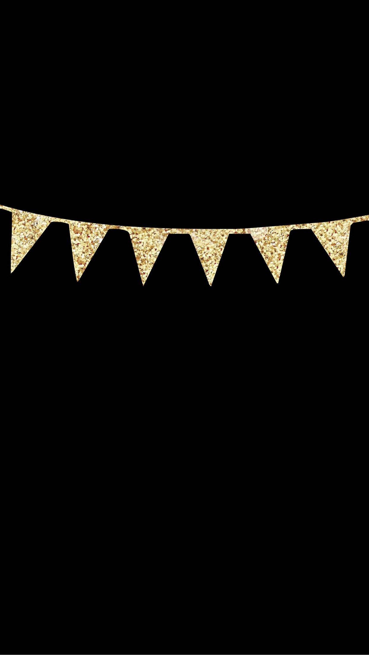 1244x2208 iPhone 6 Plus lock screen wallpaper. Black with gold glitter. Lock screen wallpaper, Gold sparkle wallpaper, Sparkle wallpaper