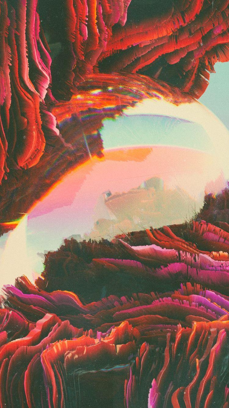 750x1334 Vaporwave Wallpaper Phone