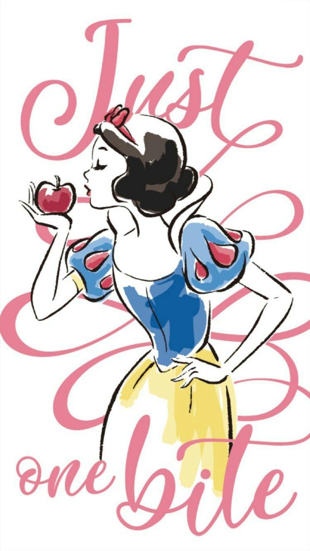 Snow White Aesthetic Soft Wallpaper (with tittle) | Snow white wallpaper,  Disney wallpaper, Disney princess snow white