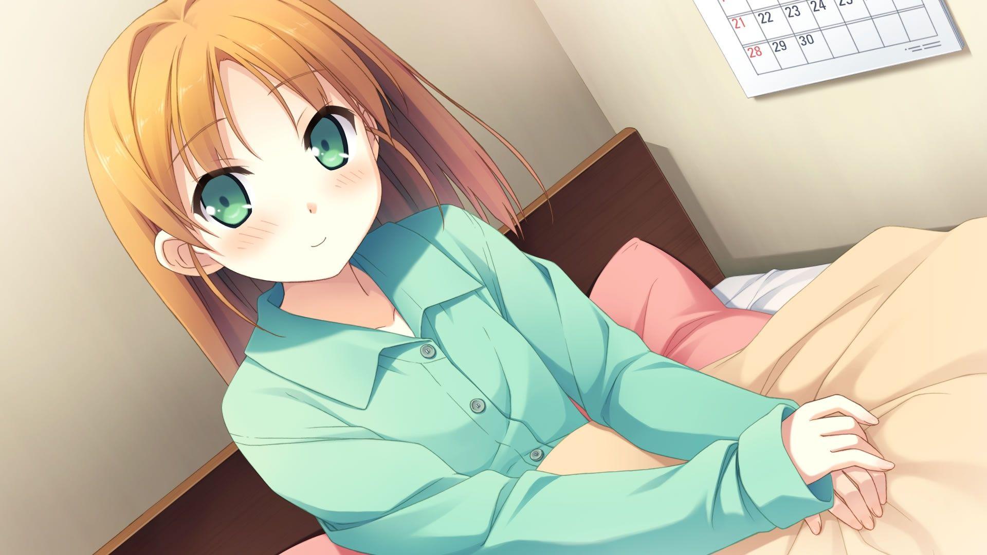 1920x1080 Konachan Anime Hair Green Brown Eyes Anime Girl HD Wallpaper