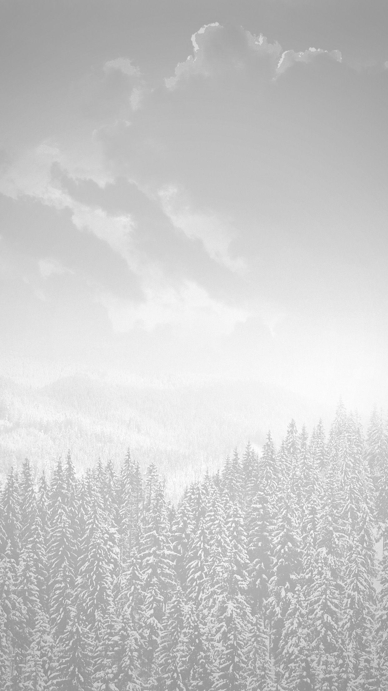 1242x2208 iPhone7papers mountain snow white nature
