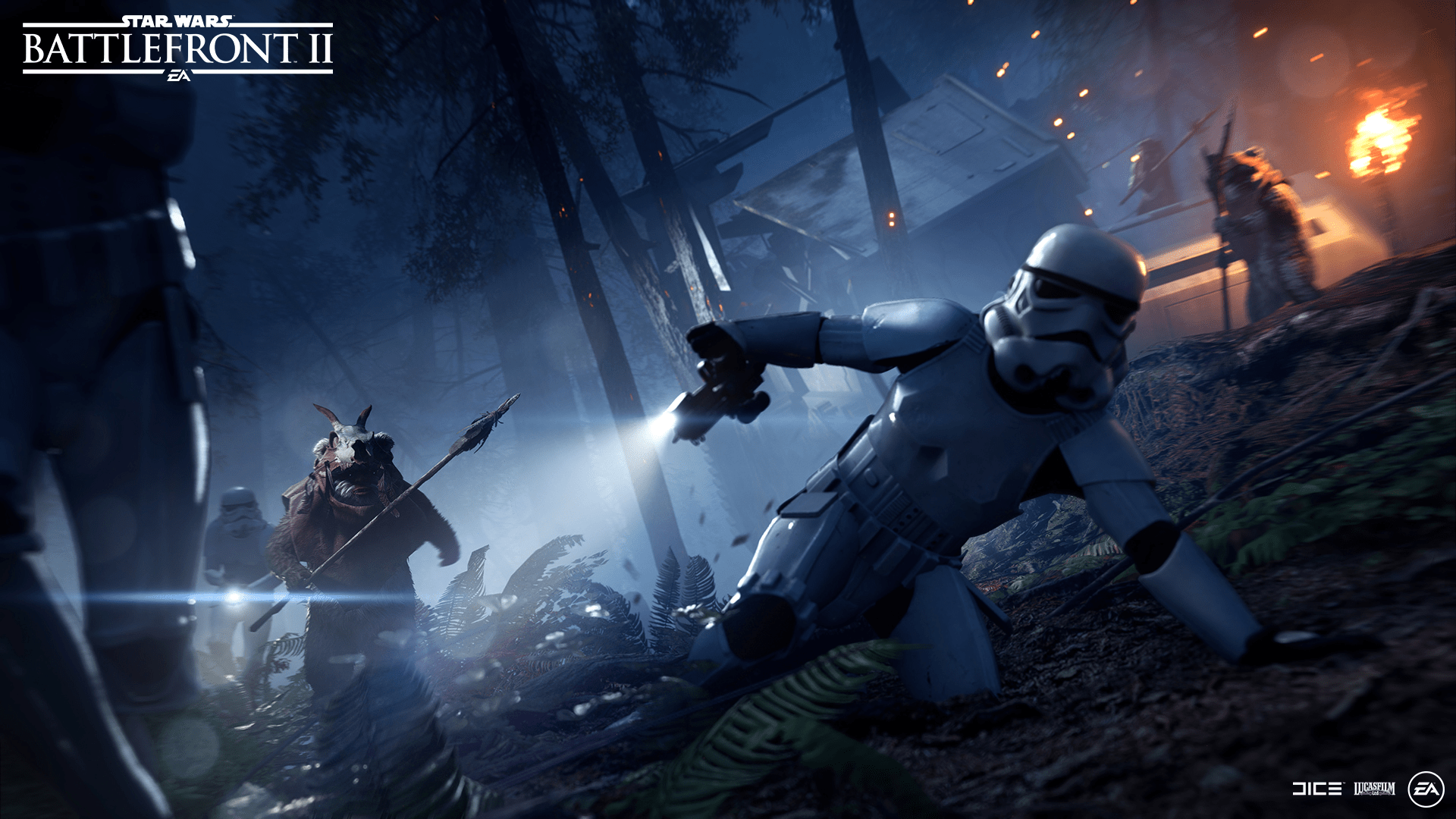 1920x1080 Tips to Survive Star Wars Battlefront II's Ewok Hunt.as a Stormtrooper