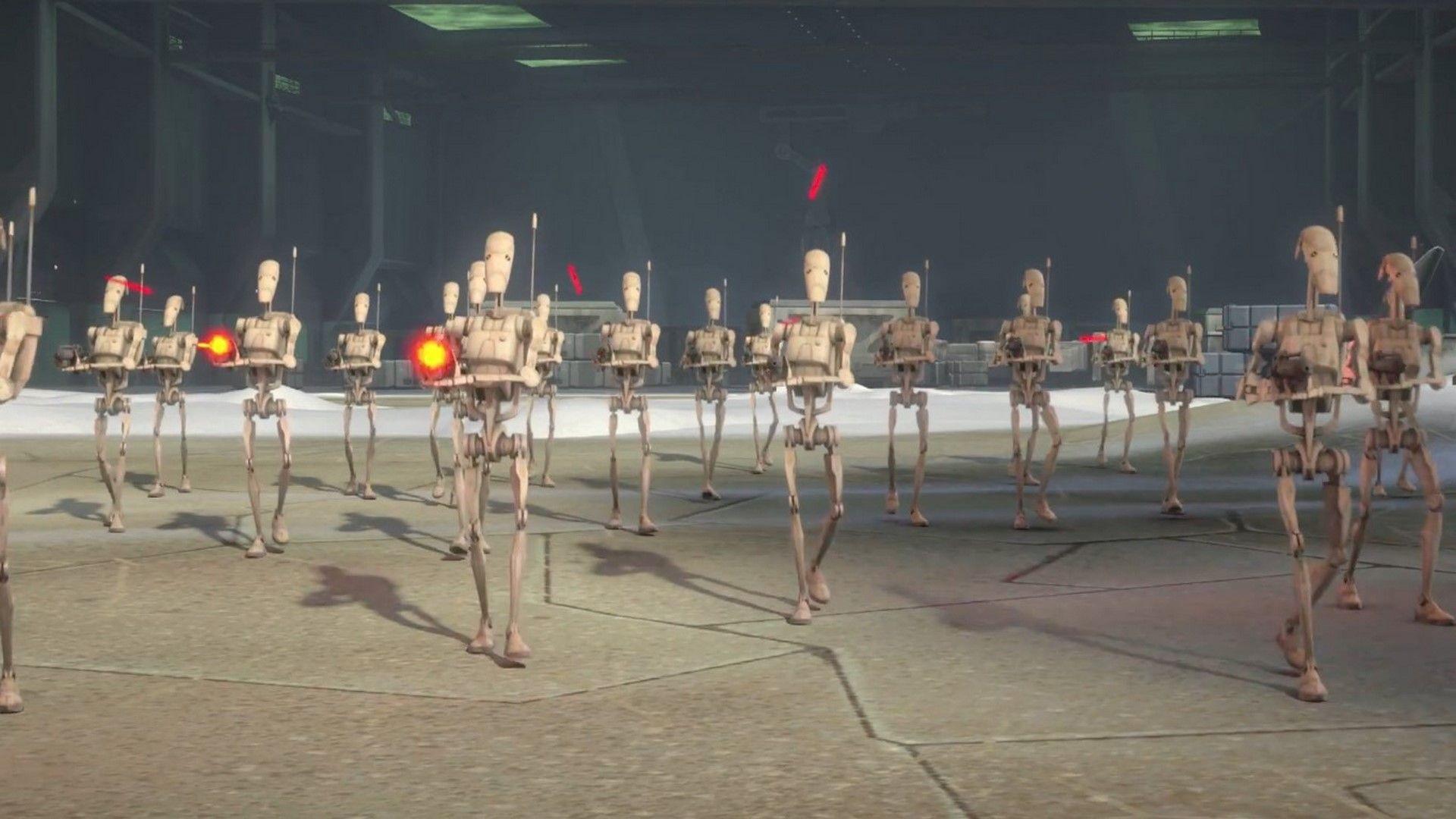 1920x1080 B1 Battle Droid. Star Wars Rebels
