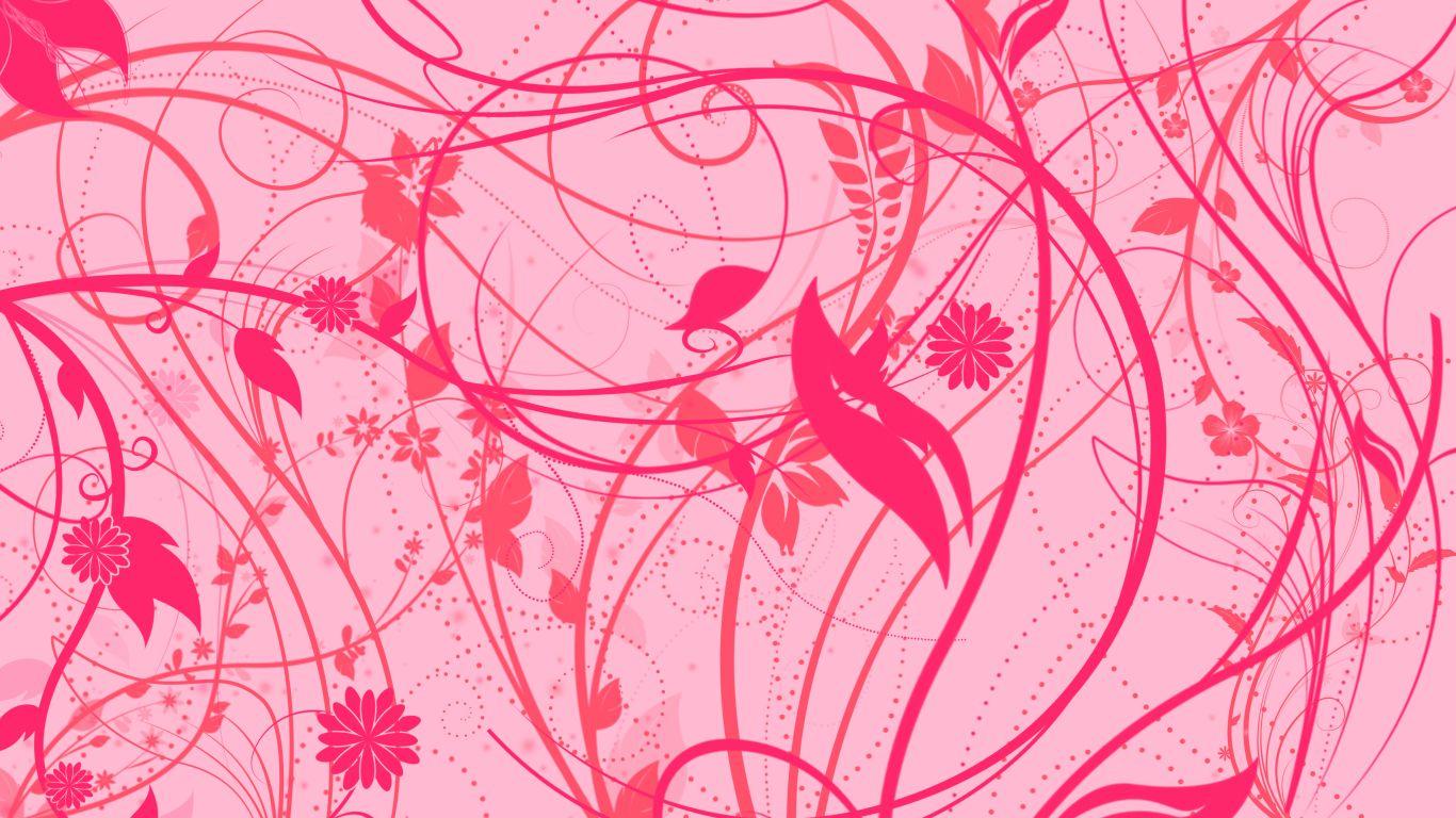 1366x768 Gimp image girly swirls HD wallpaper and background photo