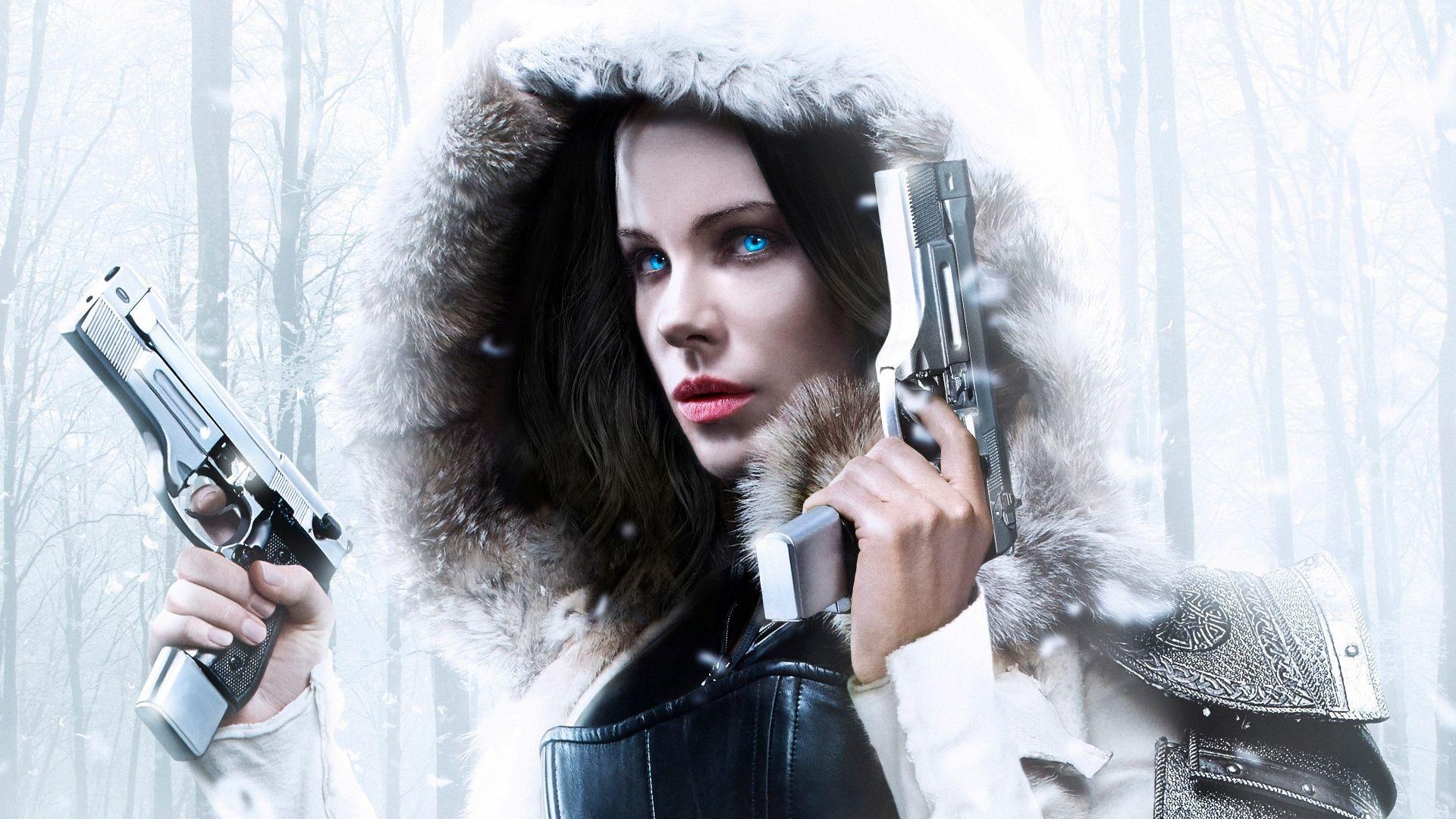 1920x1080 Wallpaper Underworld Blood Wars Hood Gun Kate Beckinsale