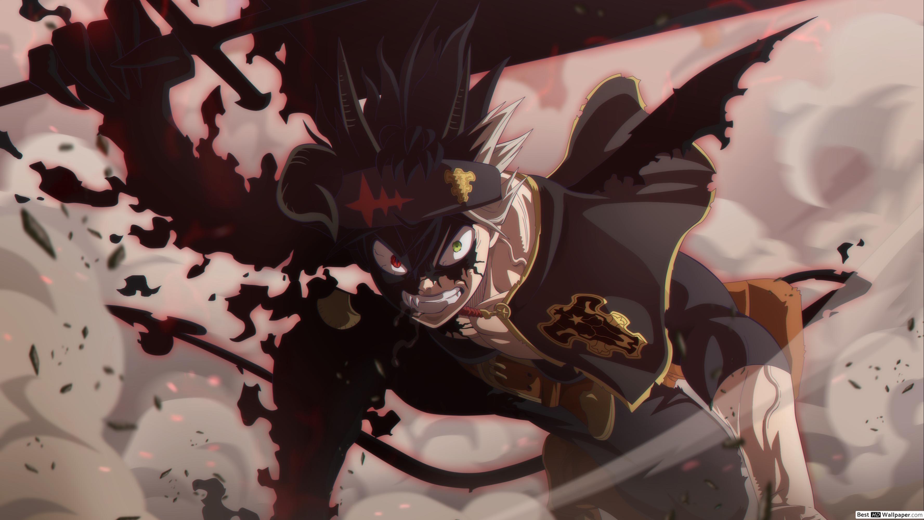 Asta Demon Form Black Clover Live Wallpaper - MoeWalls