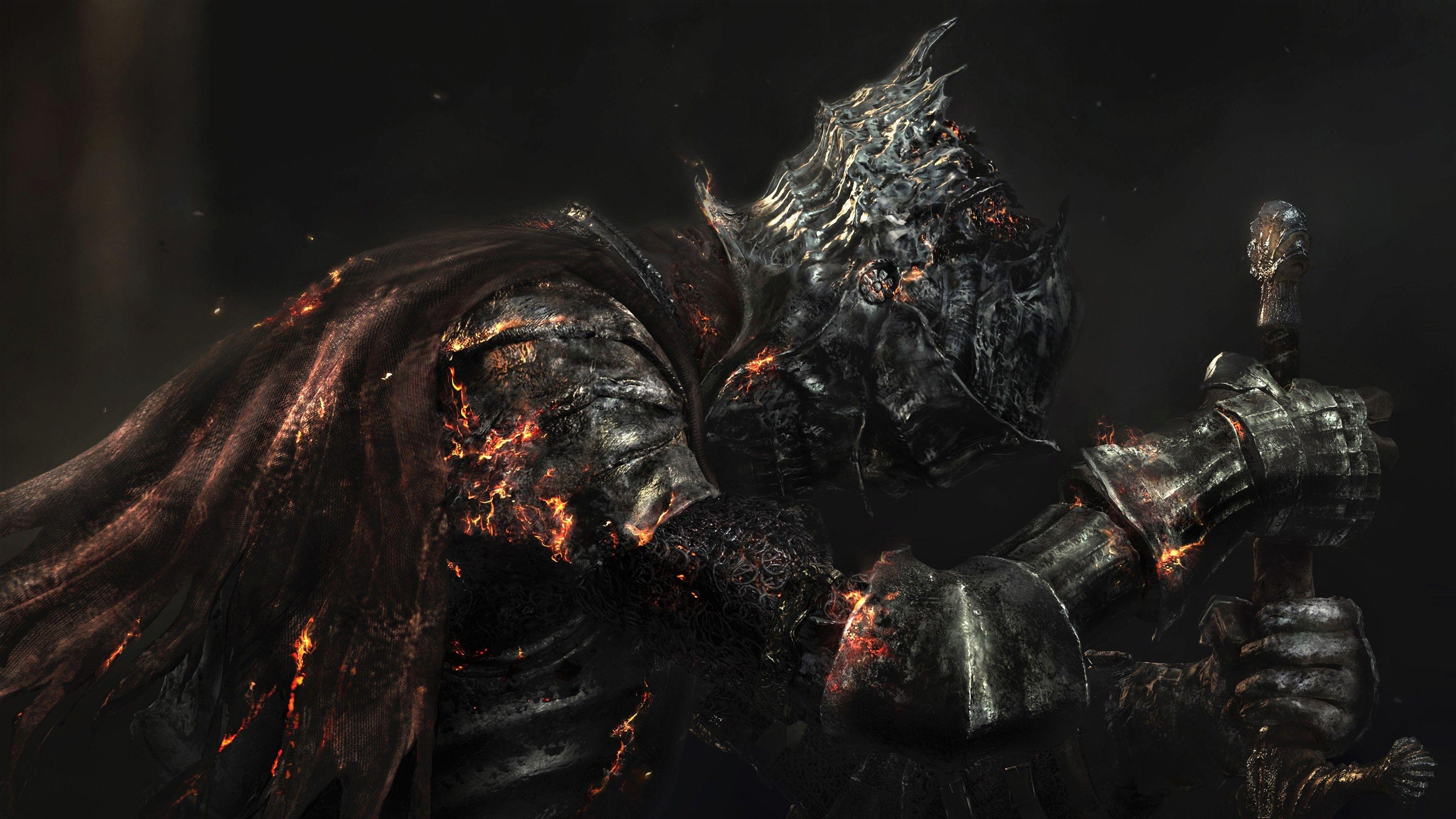 3840x2160 Download 3840x2160 Demon, Sword, Cape, Fantasy Creature, Armor, Beast Wallpaper for UHD TV