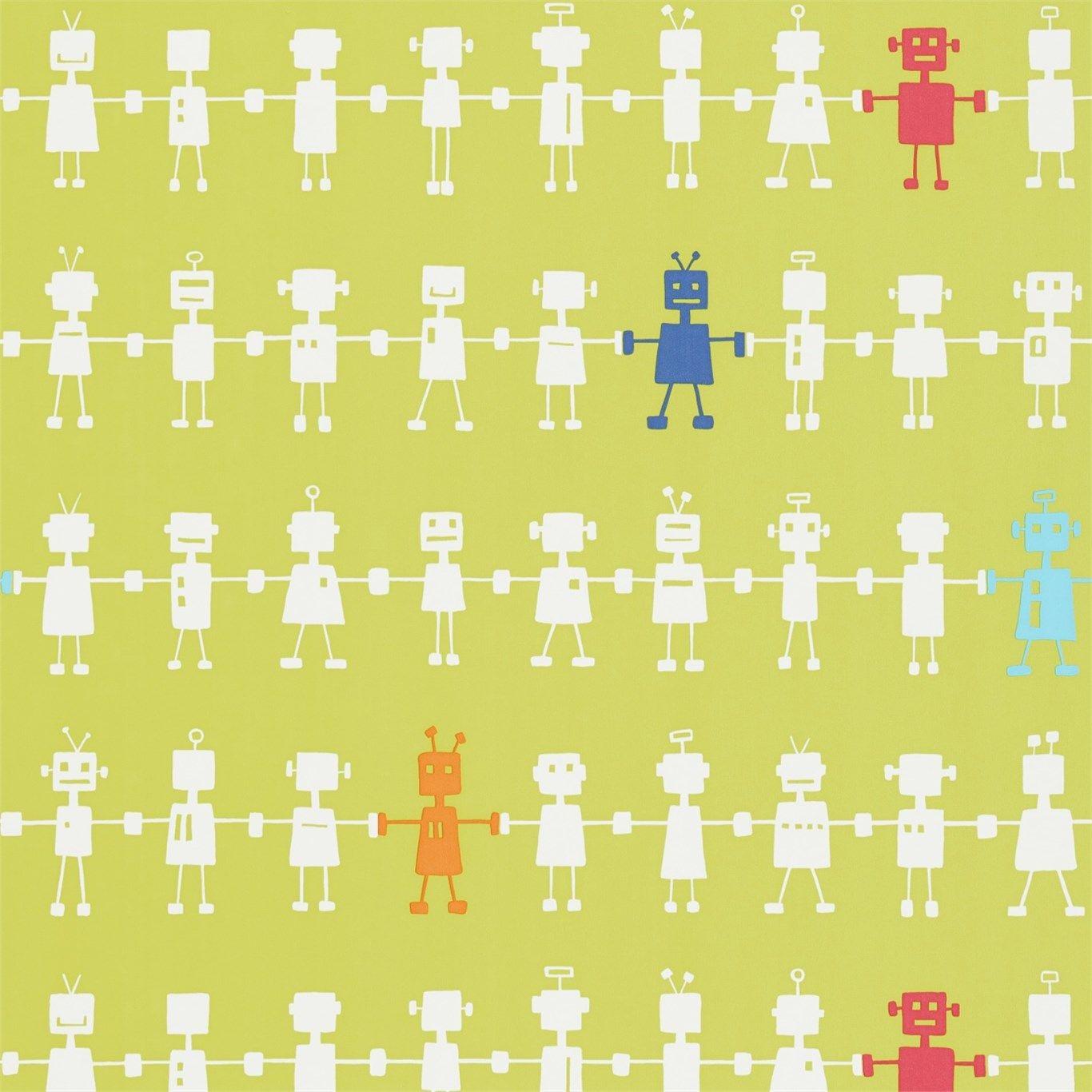 1366x1366 Style Library Premier Destination for Stylish and Quality British Design. Products. Reggie Robot Wallpaper (HKID110532). All About Me Wallpaper