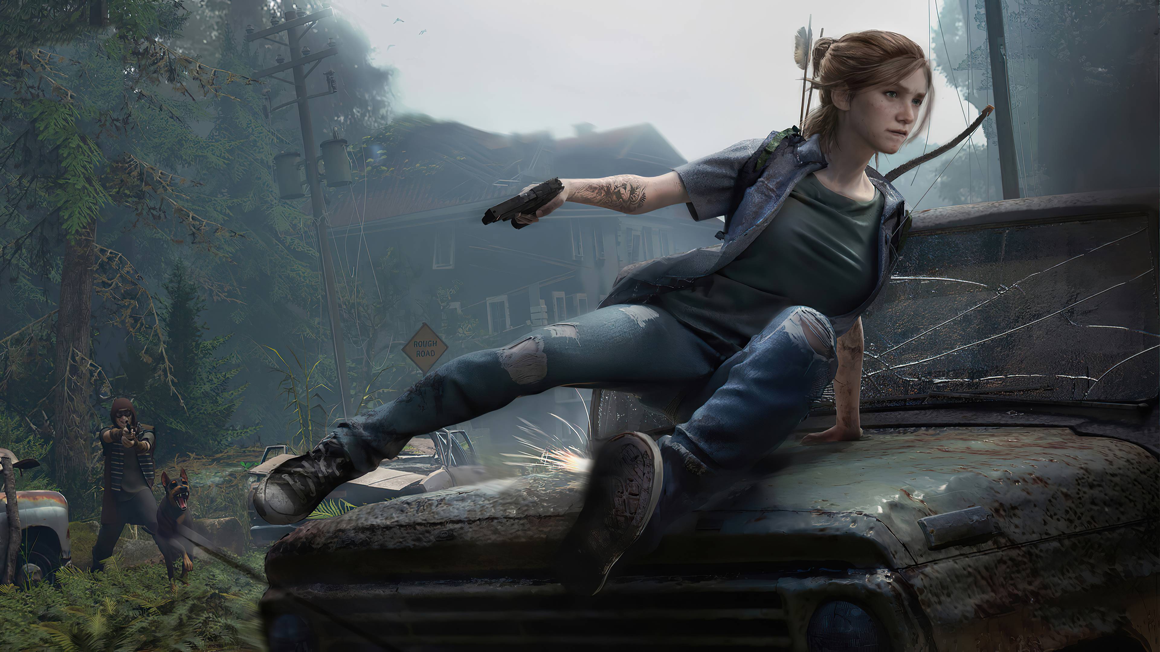 Ellie PlayStation 4 The Last of Us 2 the last of us part II #1080P