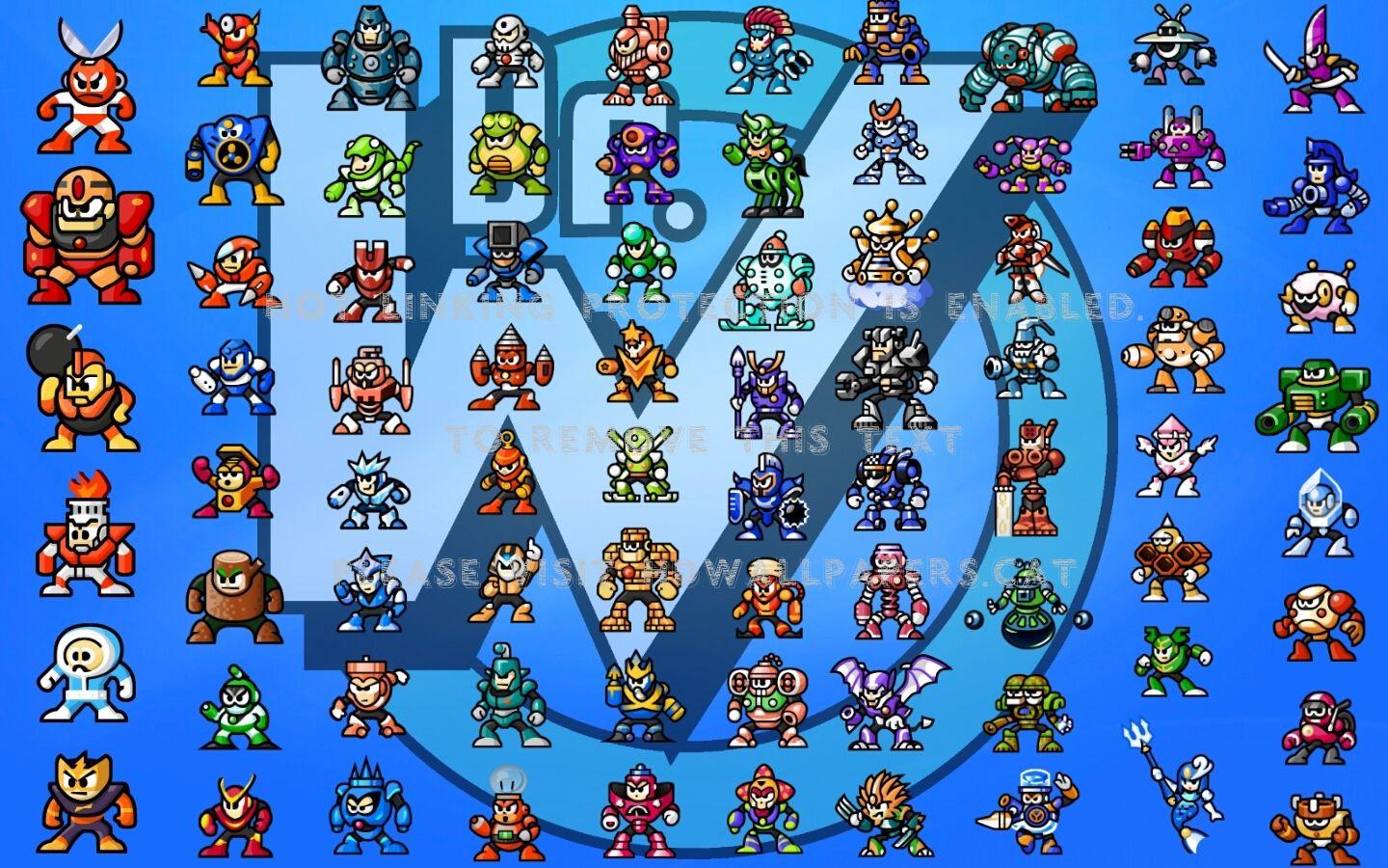 1440x900 Mega Man Robot Masters Wallpaper 3 4 5 6 HD Wallpaper