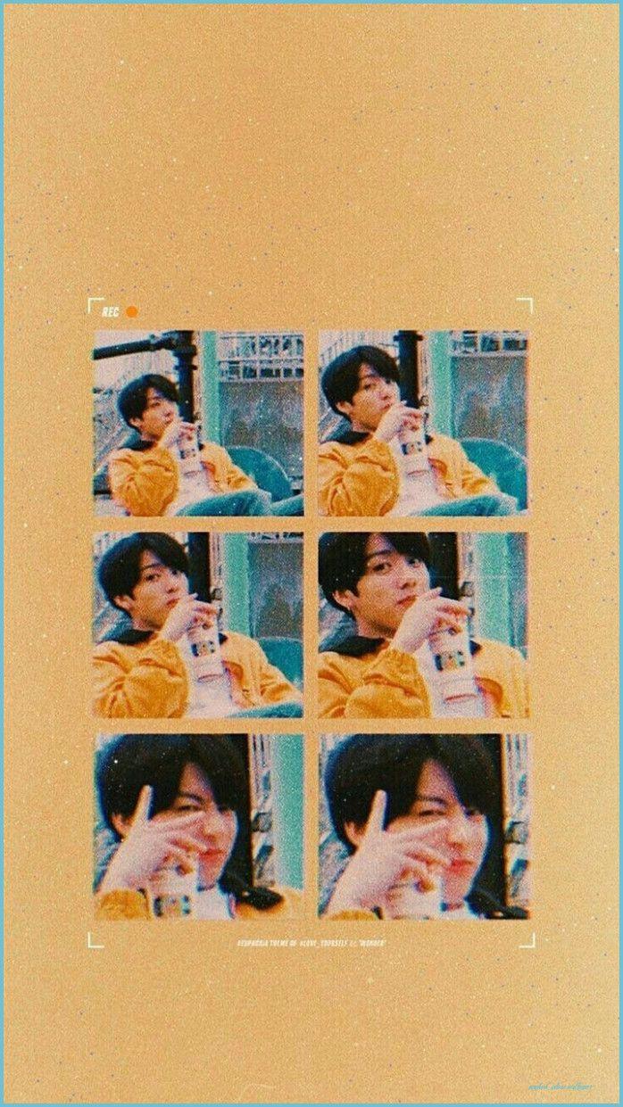 698x1241 bangtan sonyeondan, phone wallpaper, jeon jungkook and yellow iphone wallpaper