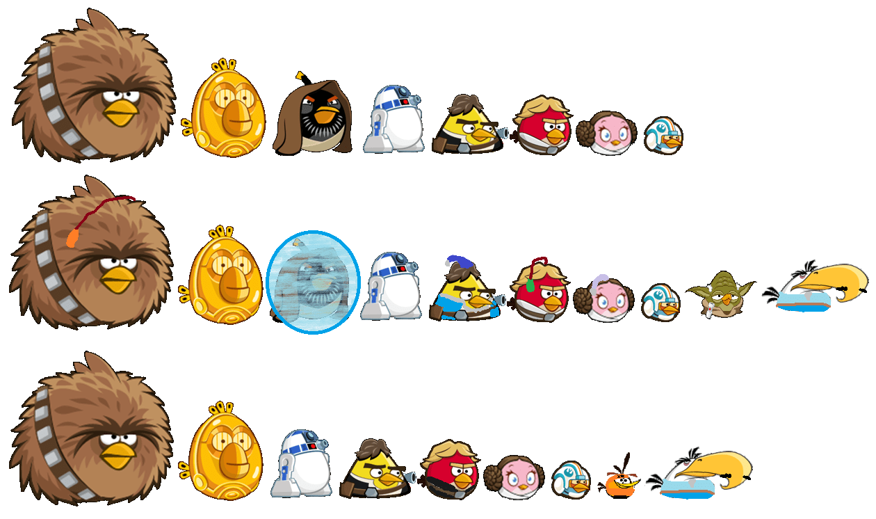 1260x746 İllustration of Angry Birds Star Wars free image