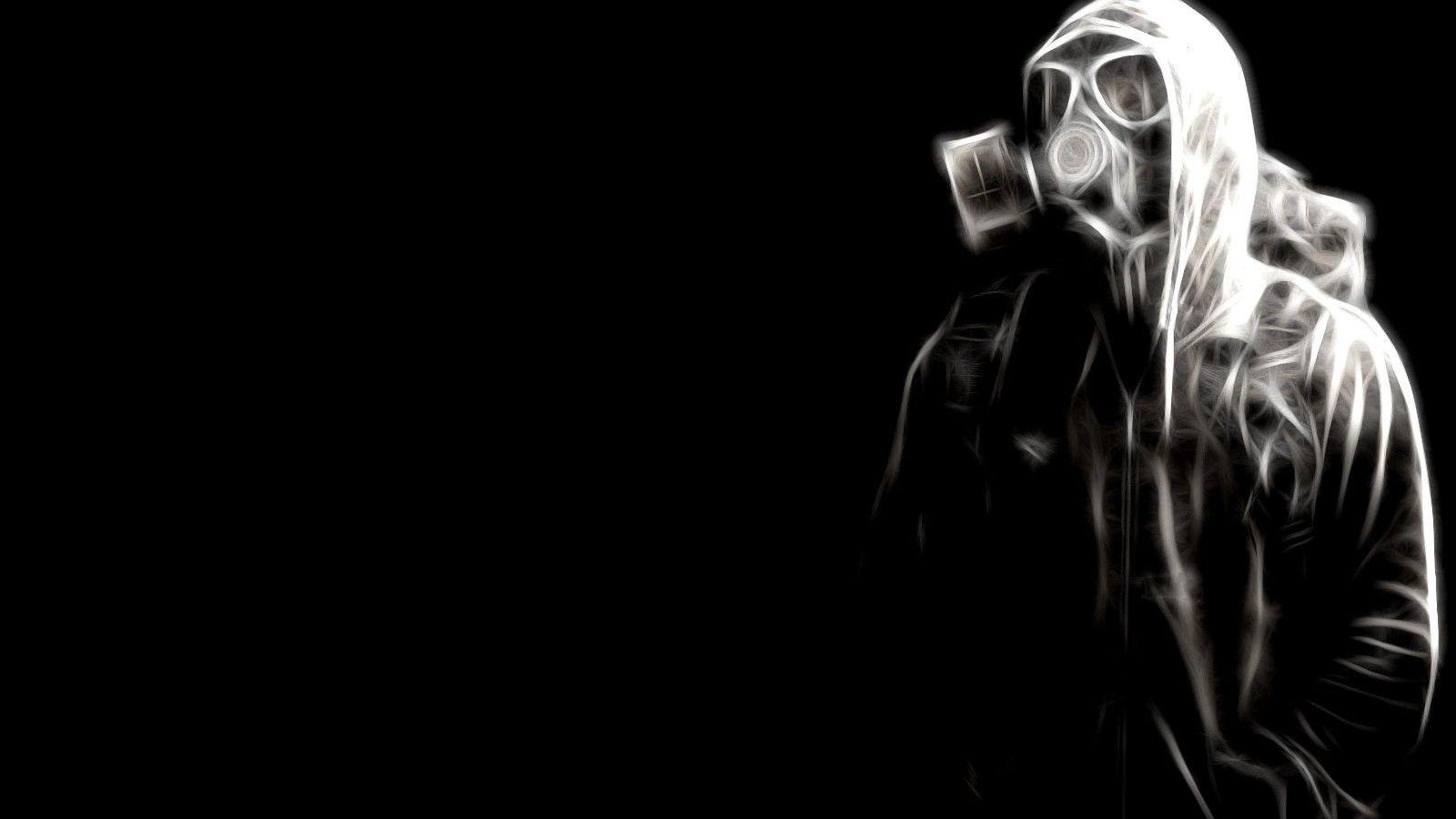 1600x900 Gas Mask Background HD Wallpaper 52820