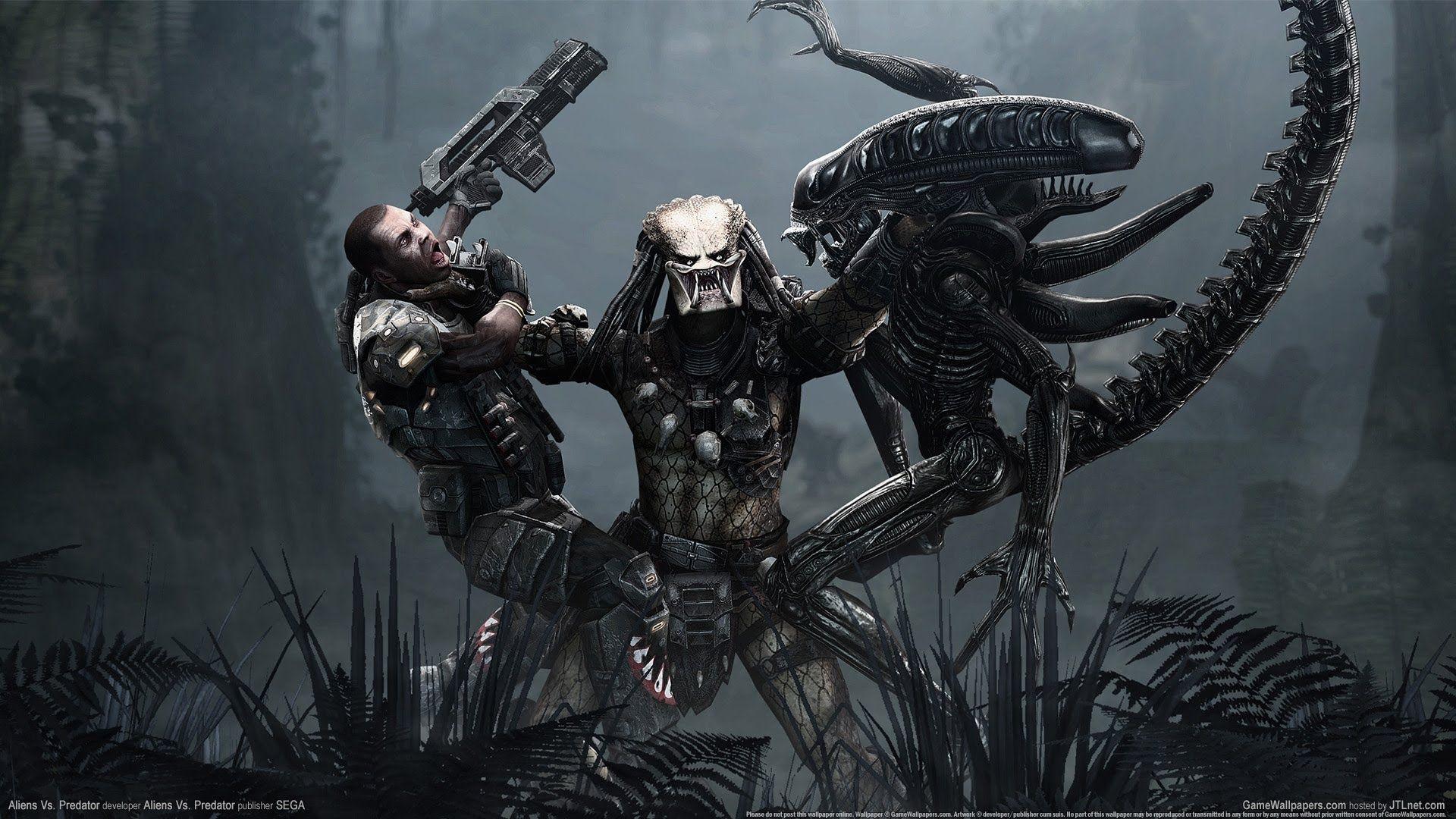 1920x1080 Aliens versus Predator: Extinction is Kidnapped