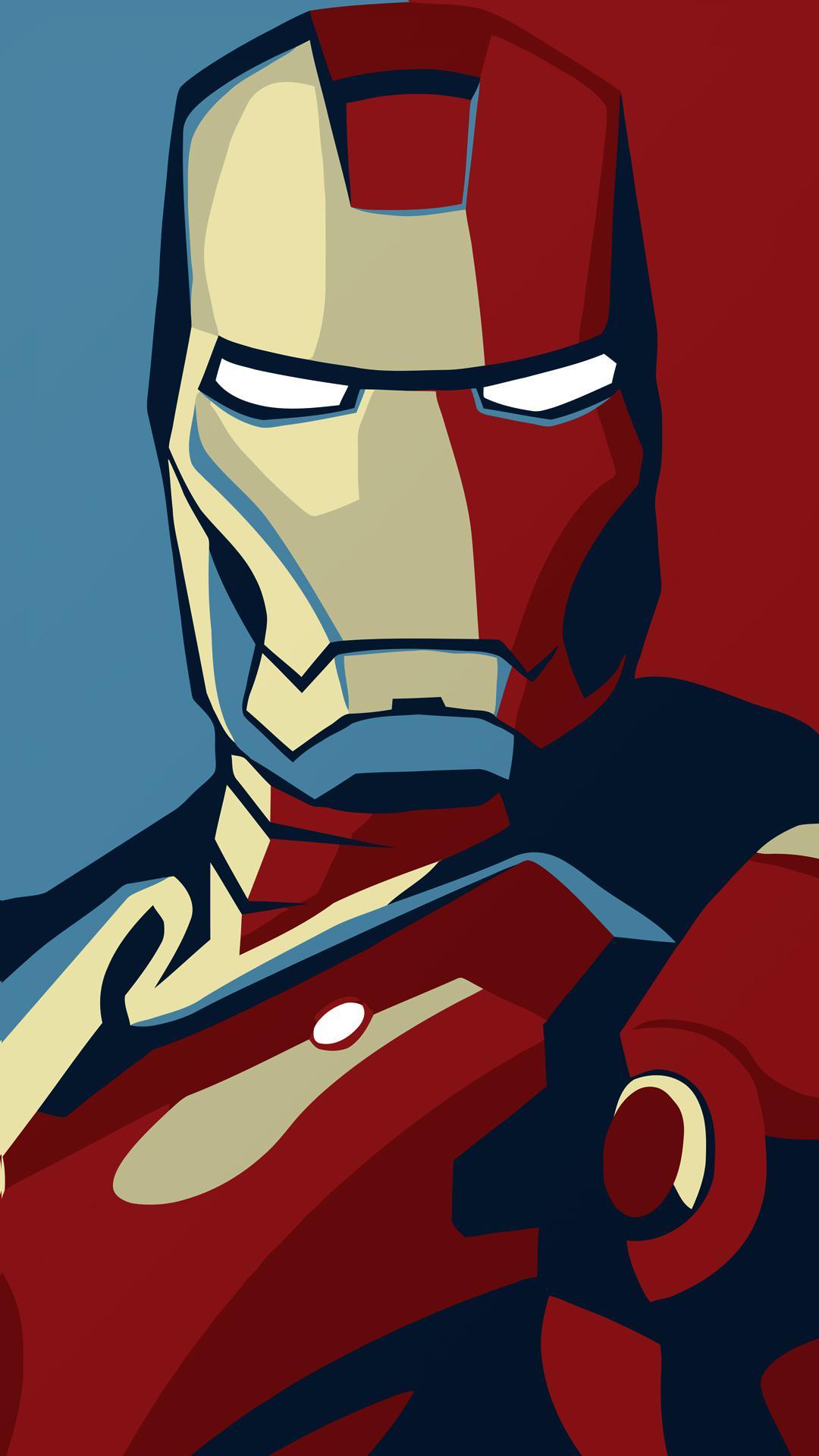 1080x1920 Cool Iron Man phone background: phonewallpaper
