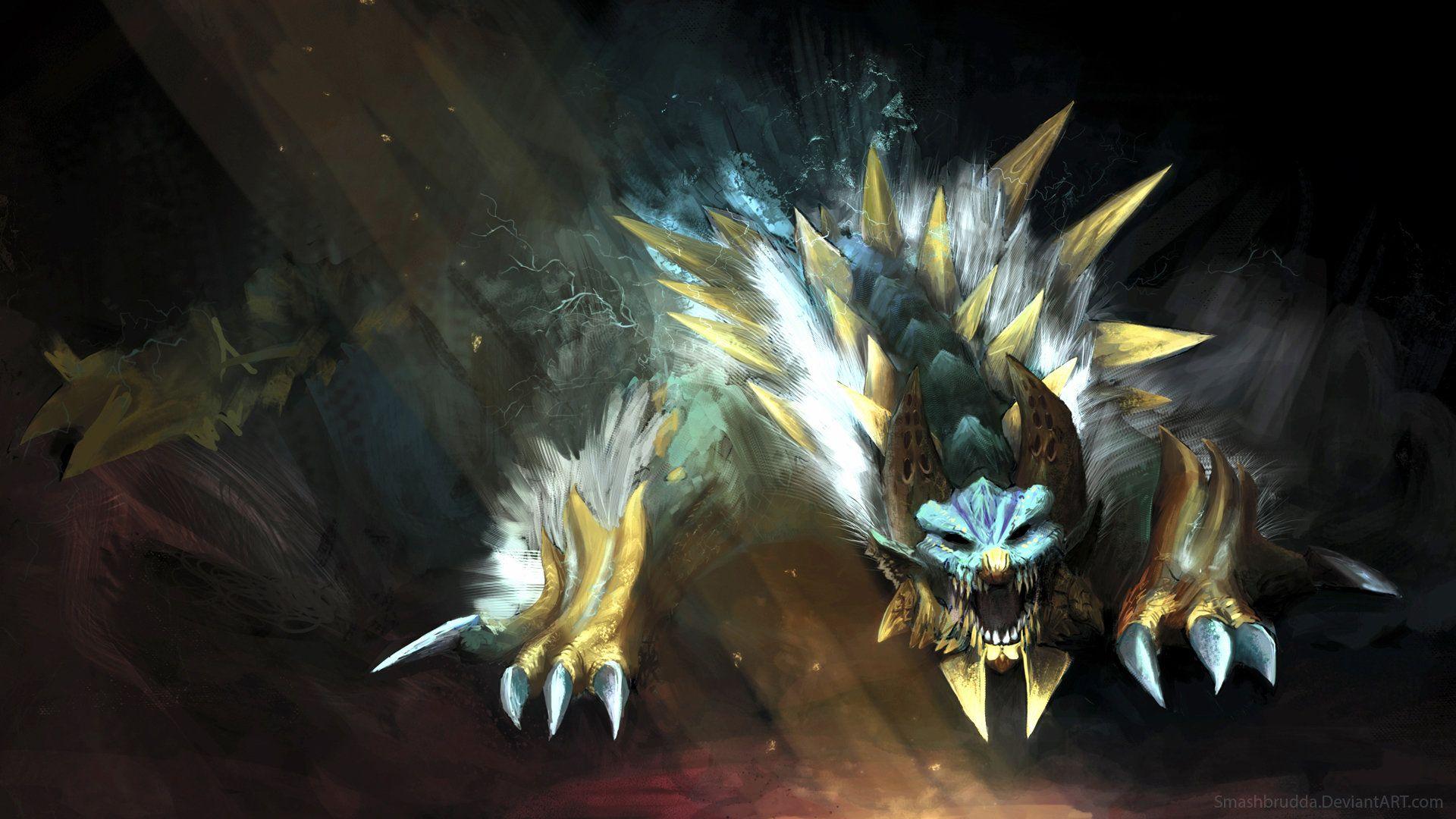 Monster Hunter 3 Ultimate Zinogre Wallpaper