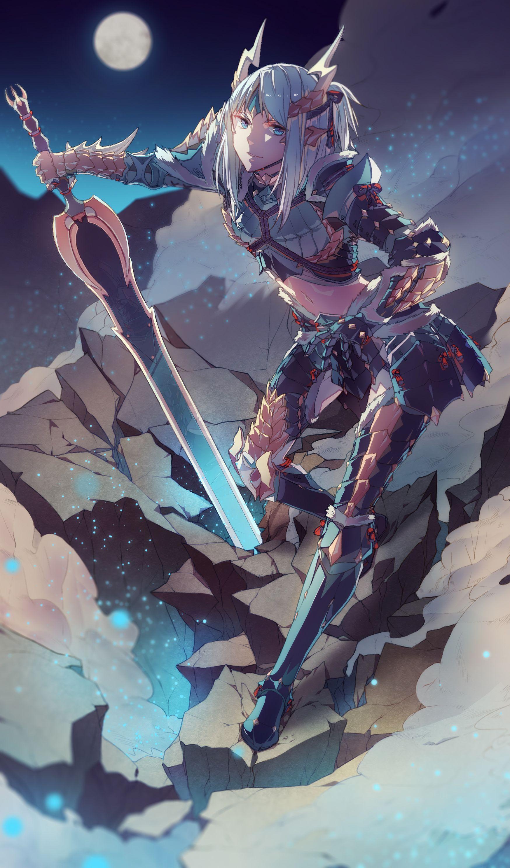 1748x2976 Zinogre (Armor) Hunter Series Wallpaper Anime Image Board