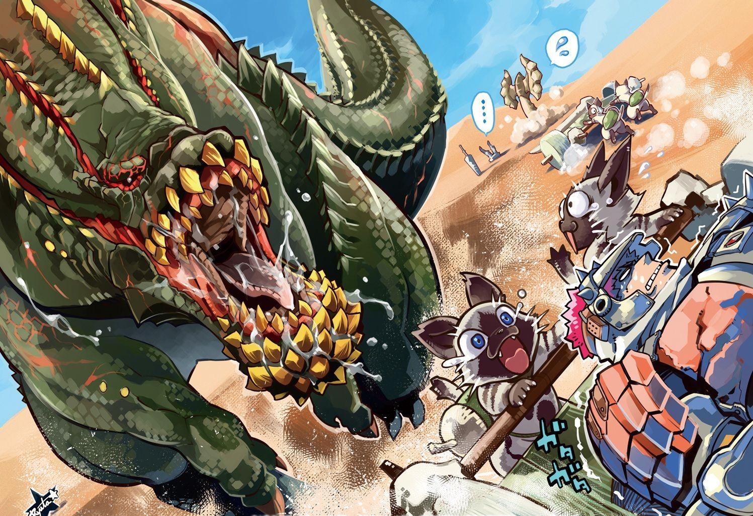 1497x1027 HD 4K Monster Hunter Wallpaper for Desktop (2020)