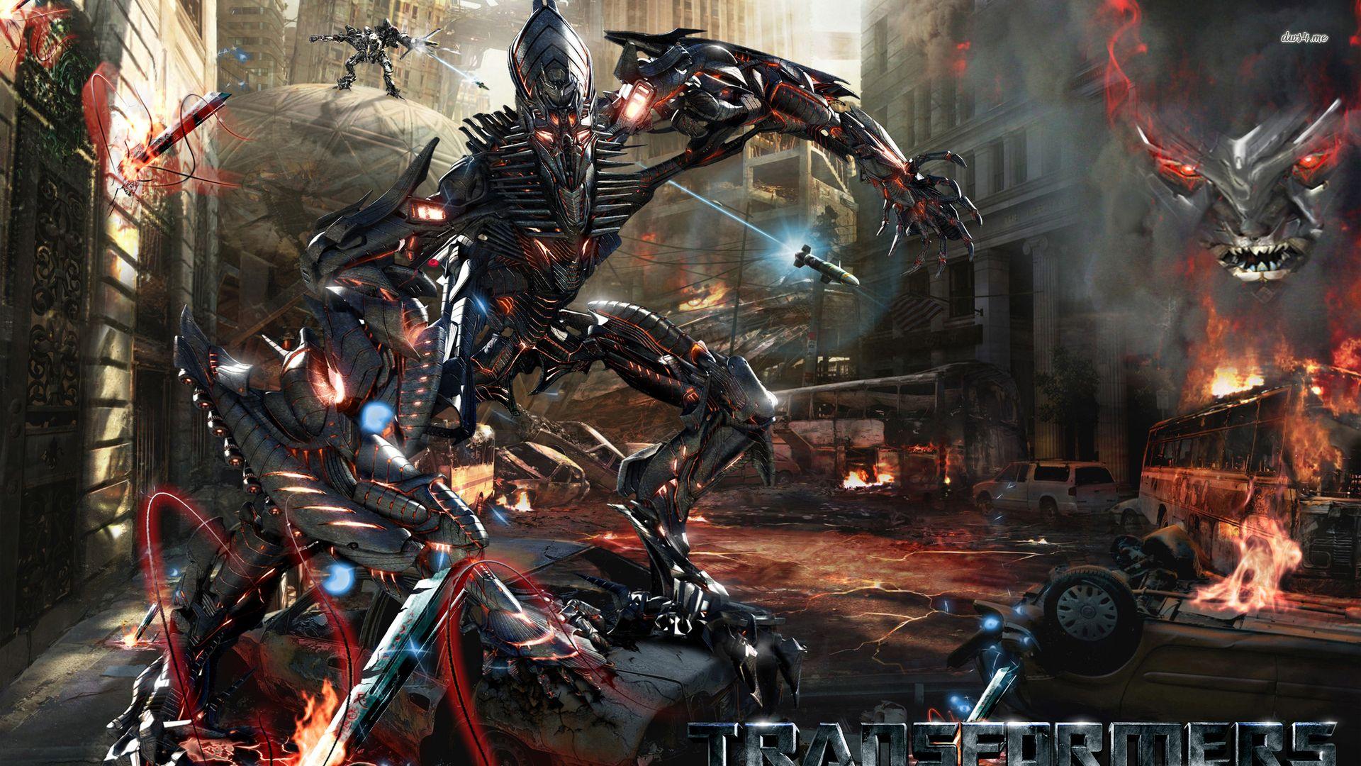 1920x1080 Alien Queen (Independence Day 2) vs The Fallen (Transformers 2 movie