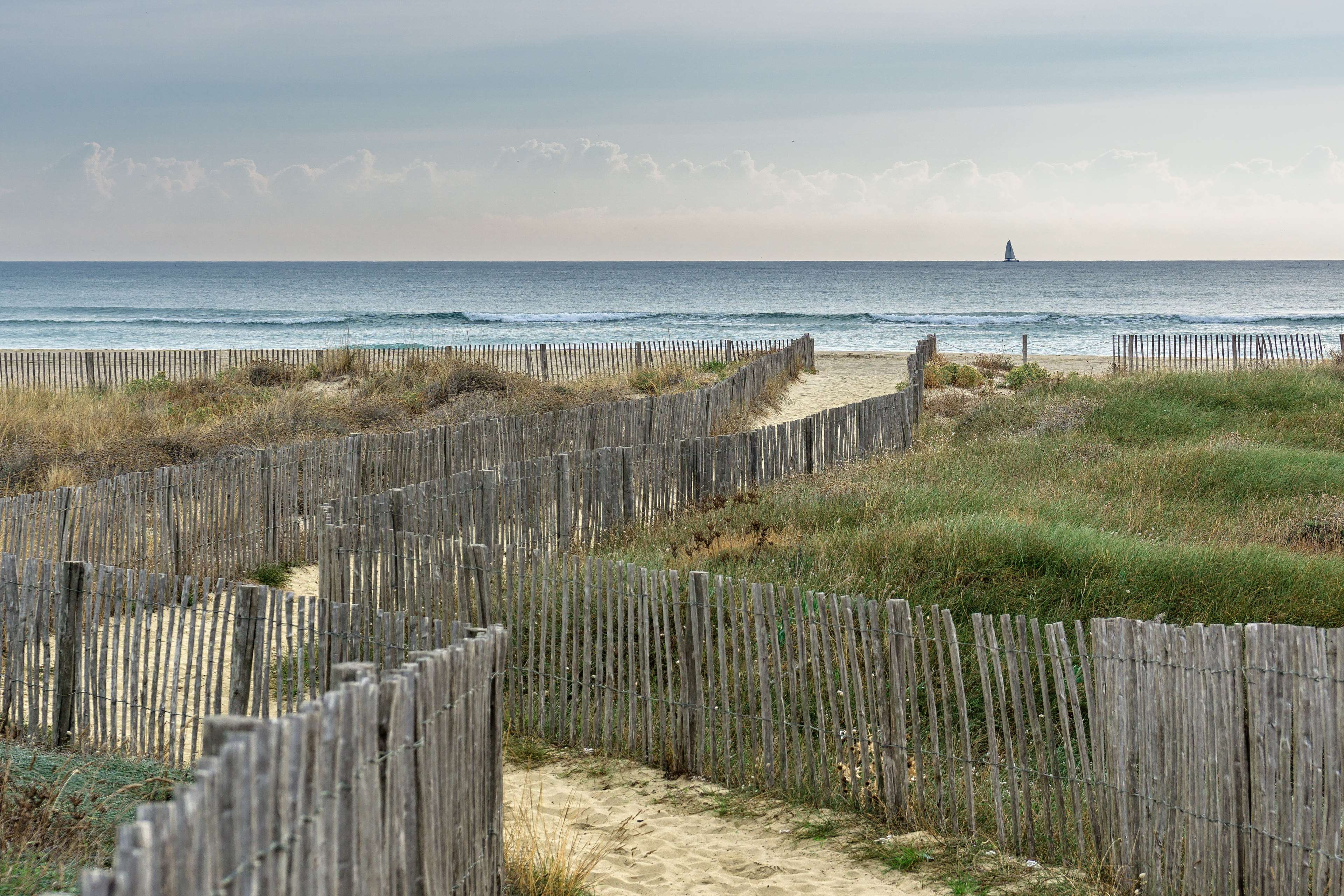 3840x2560 beach landscape HD wallpaper, background