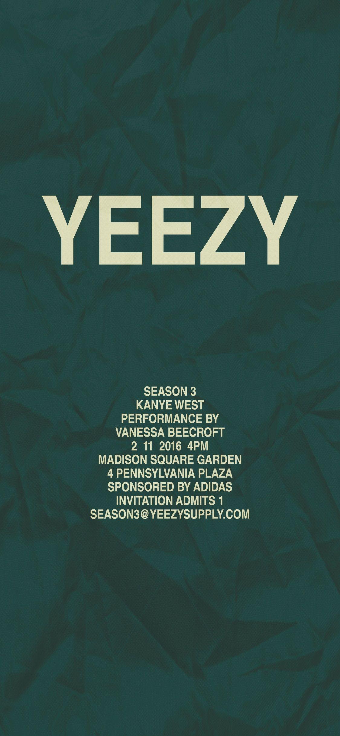 1125x2436 High Quality Wallpaper For iPhone Season Kanye West