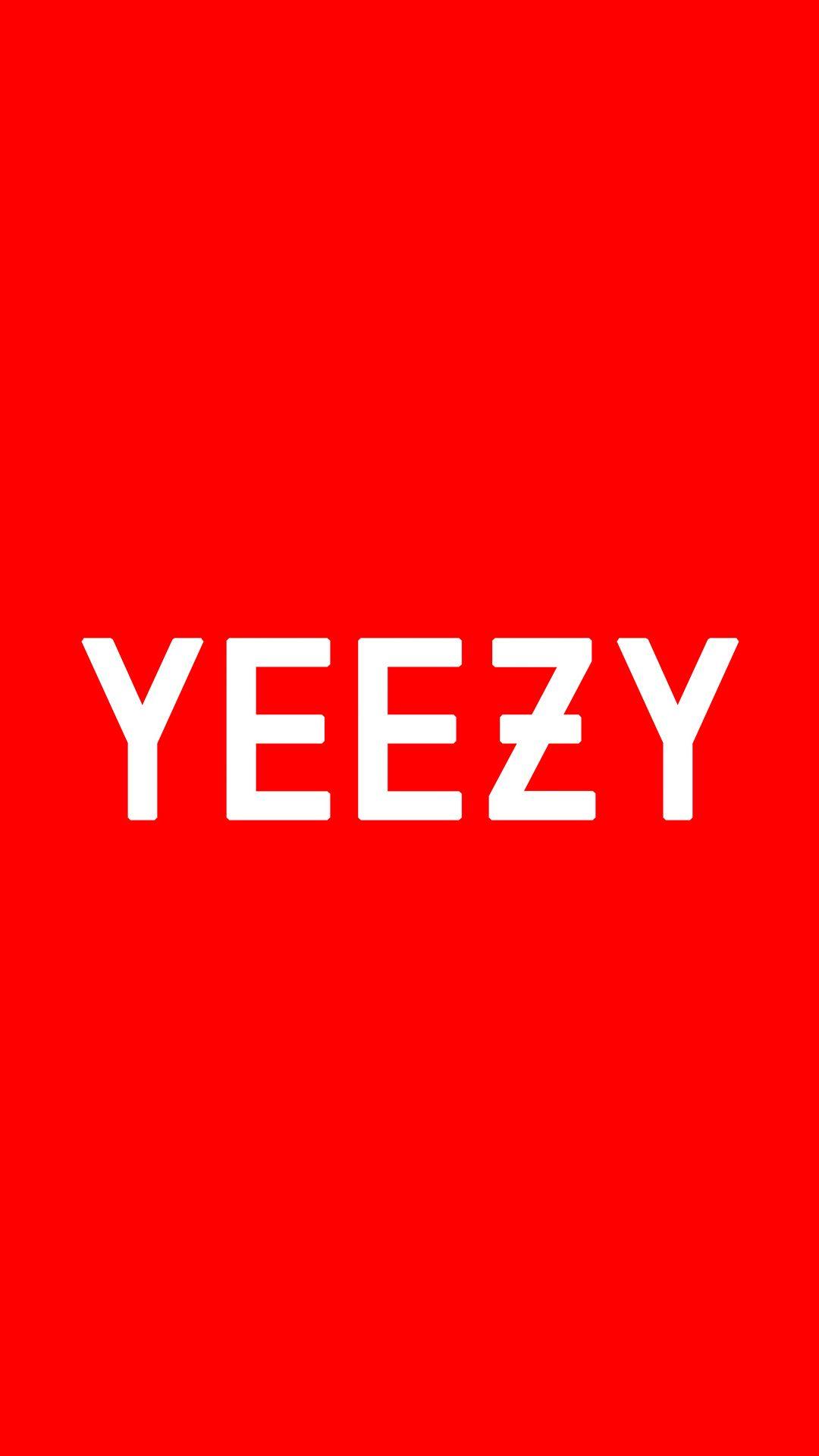 1080x1920 Yeezy Red Wallpaper