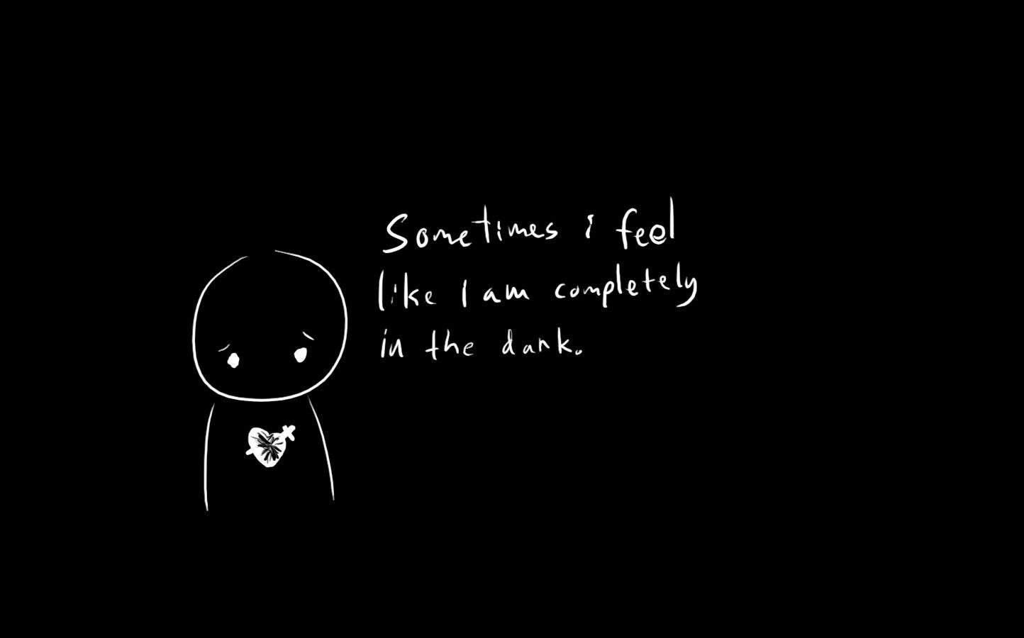 1444x900 Black Cartoon Wallpaper