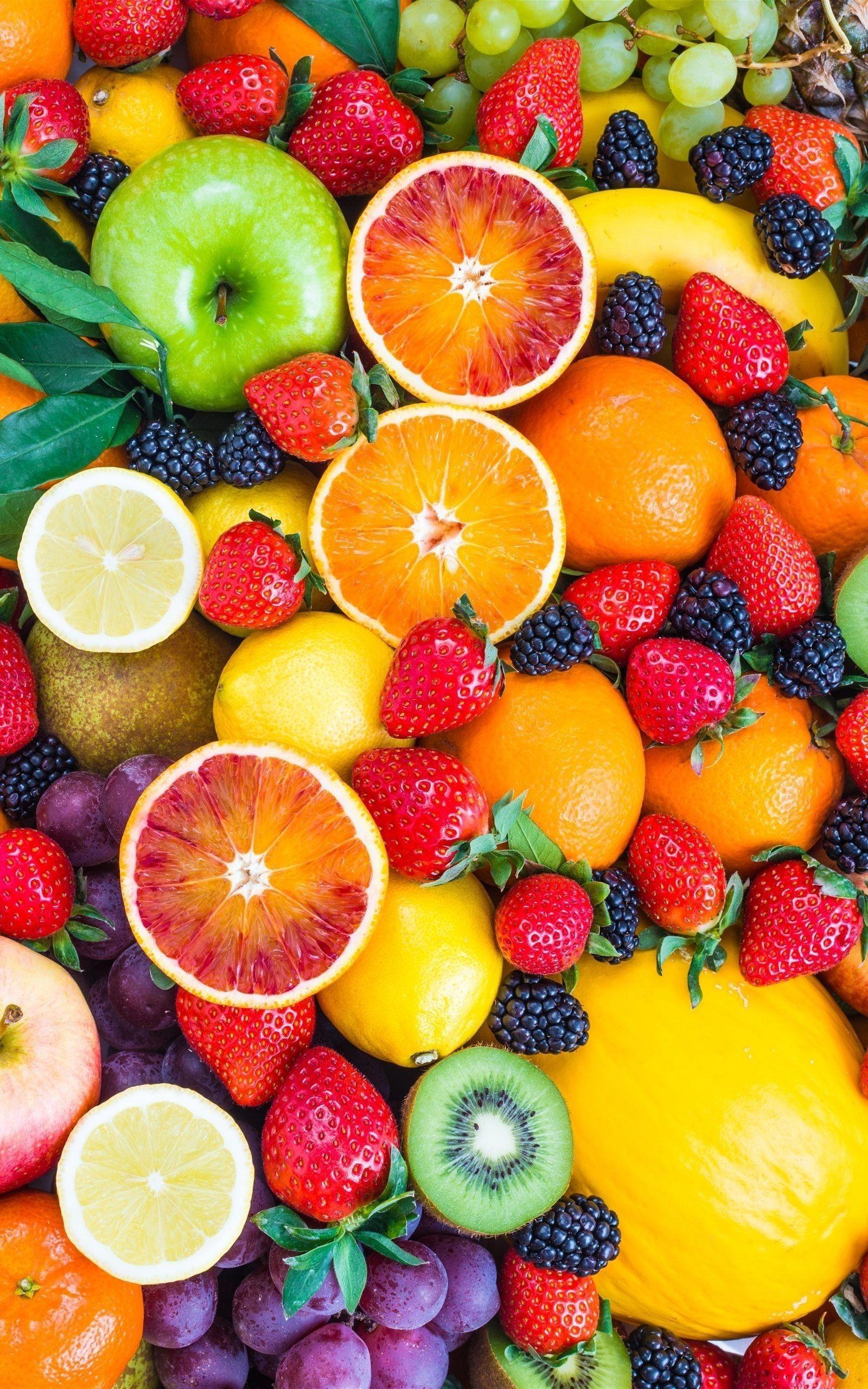 1600x2560 Awesome Cute Summer Fruit Wallpaper