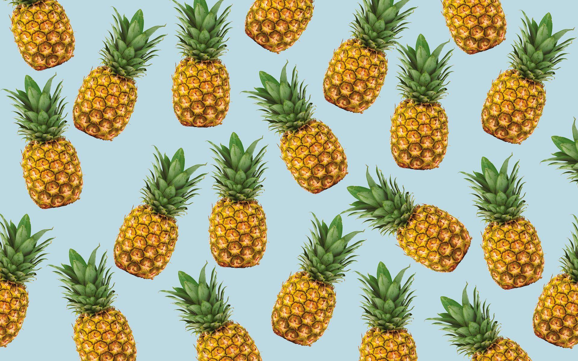 1920x1200 The Awesome Pineapple Fruit Wallpaper For Desktop