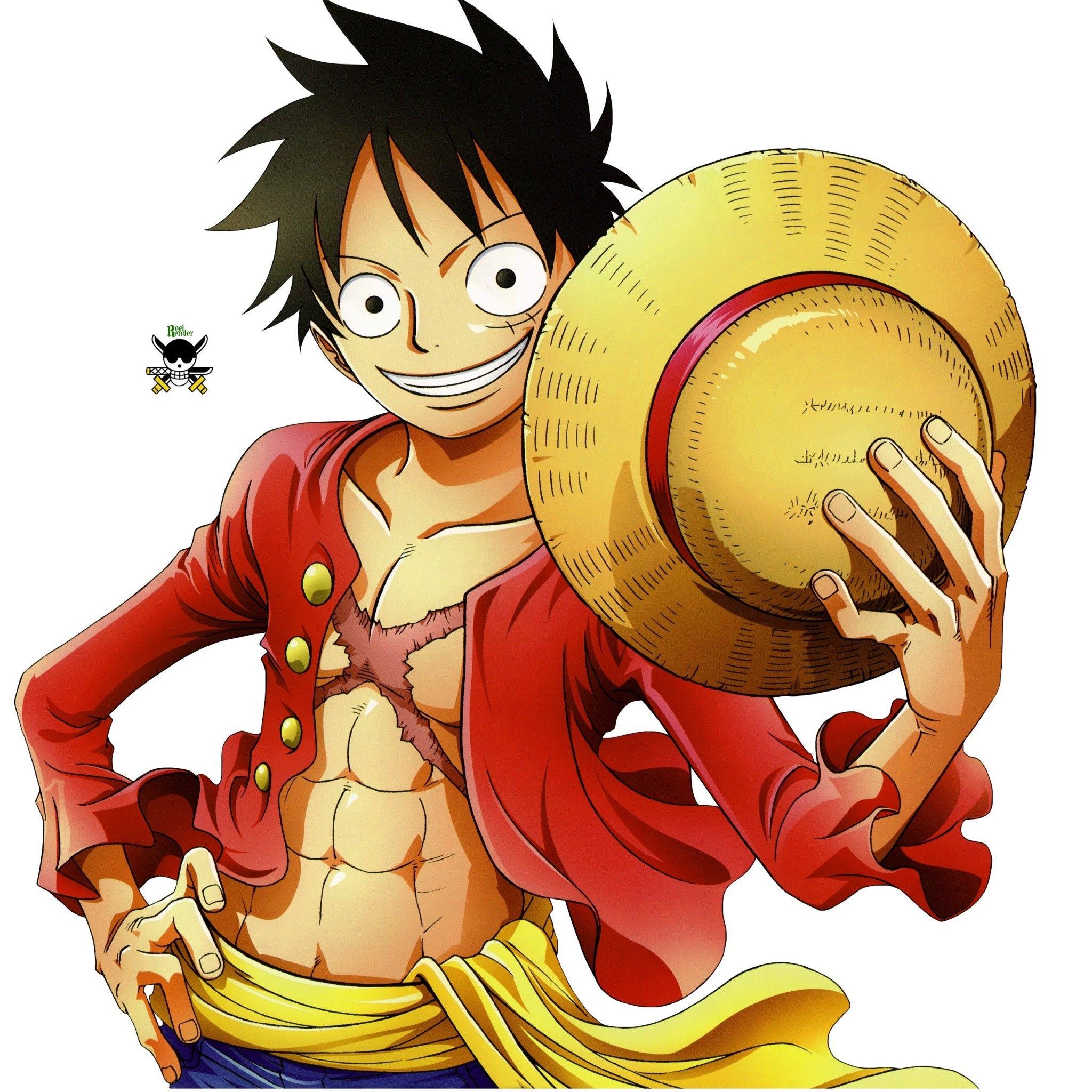 2048x2048 Android Luffy Funny