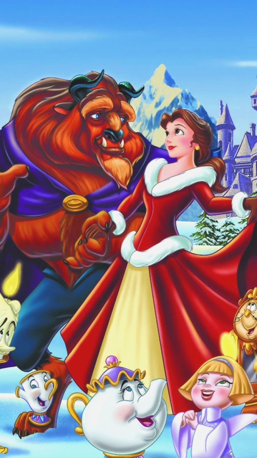 1080x1920 Disney Christmas iPhone Wallpaper