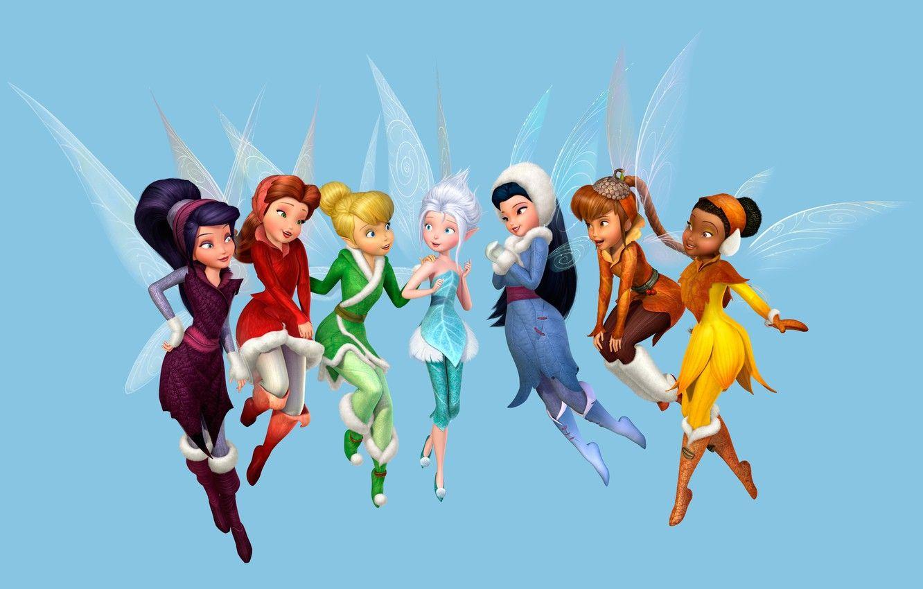 1332x850 Wallpaper Fairies, Disney, Tinkerbell, Tinker Bell, Tinker Bell and the Secret of The Wings, Secret of the winter forest, Disney Fairies image for desktop, section фильмы