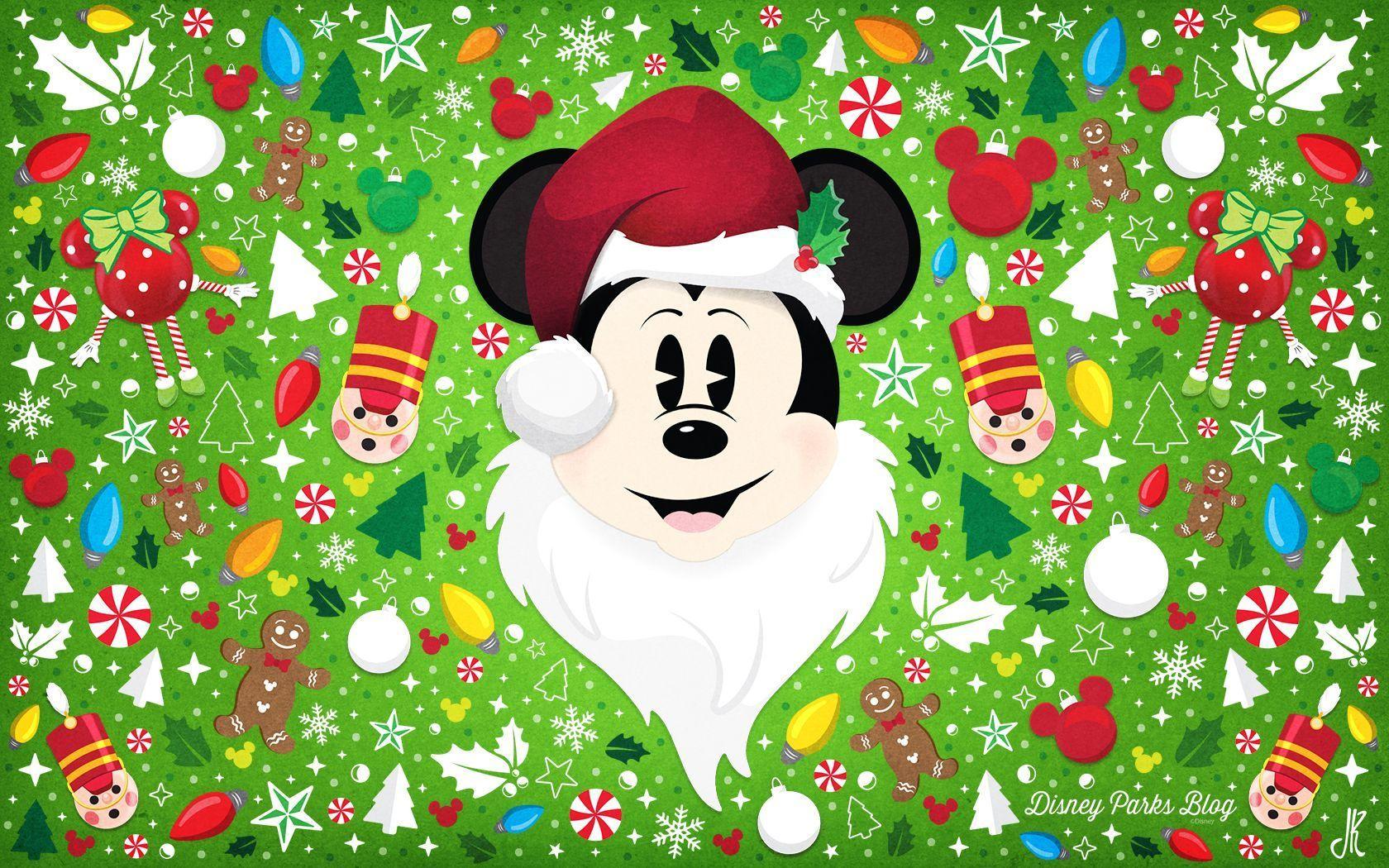 1680x1050 Cute Christmas Disney Wallpaper