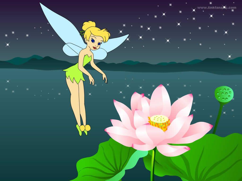 1024x768 Tinkerbell Christmas Wallpaper