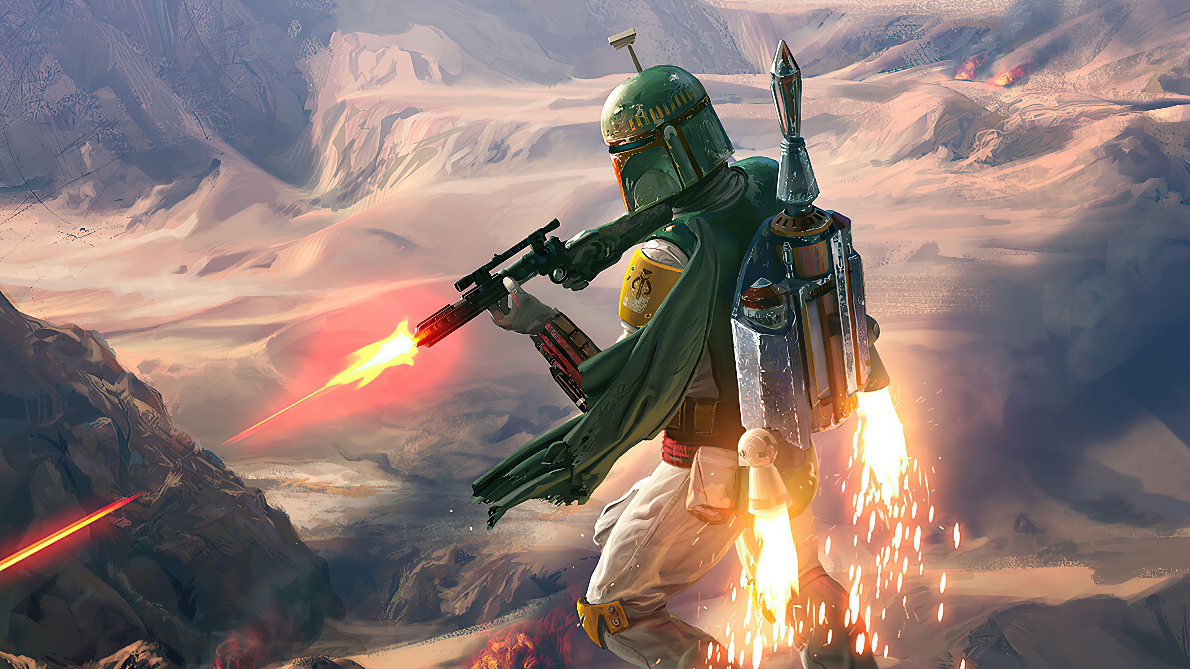 Boba Fett 1080P 2k 4k HD wallpapers backgrounds free download  Rare  Gallery