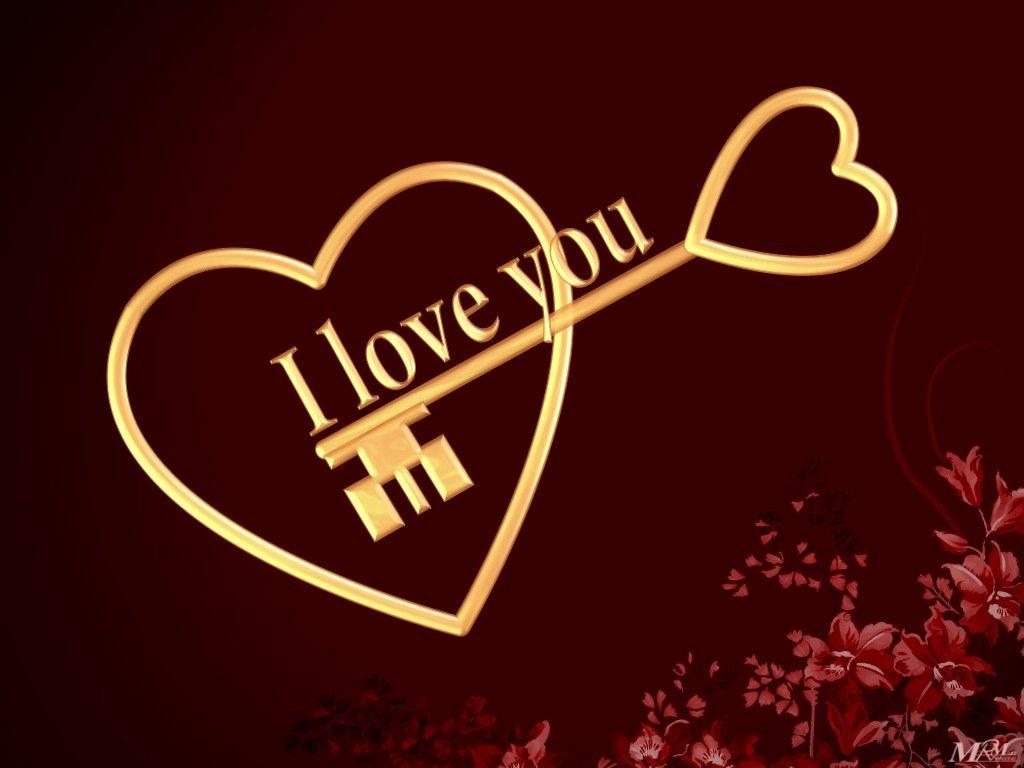 1024x768 Love Heart Wallpaper K Name