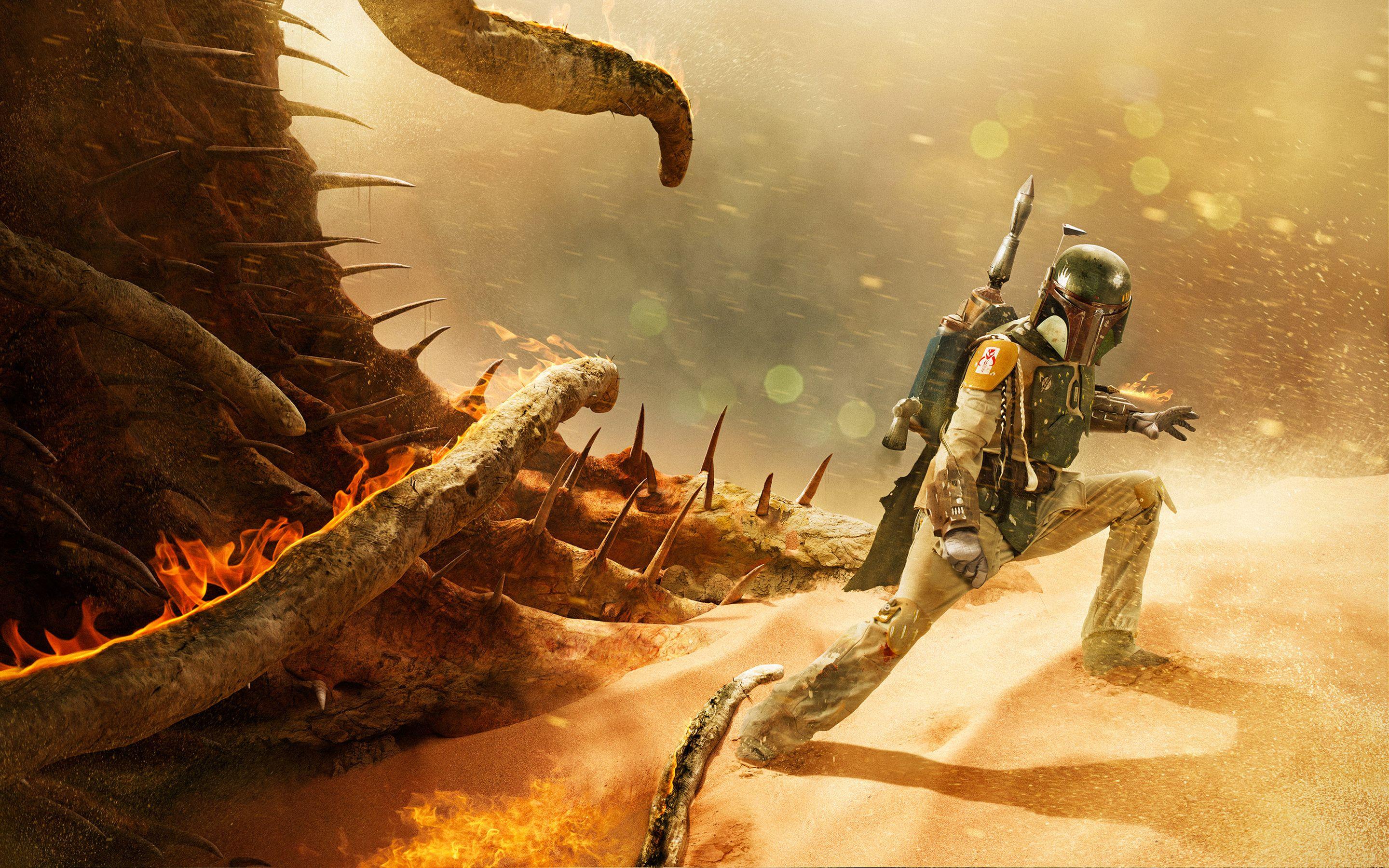 2880x1800 Fett 4K wallpaper for your desktop or mobile screen free and easy to download