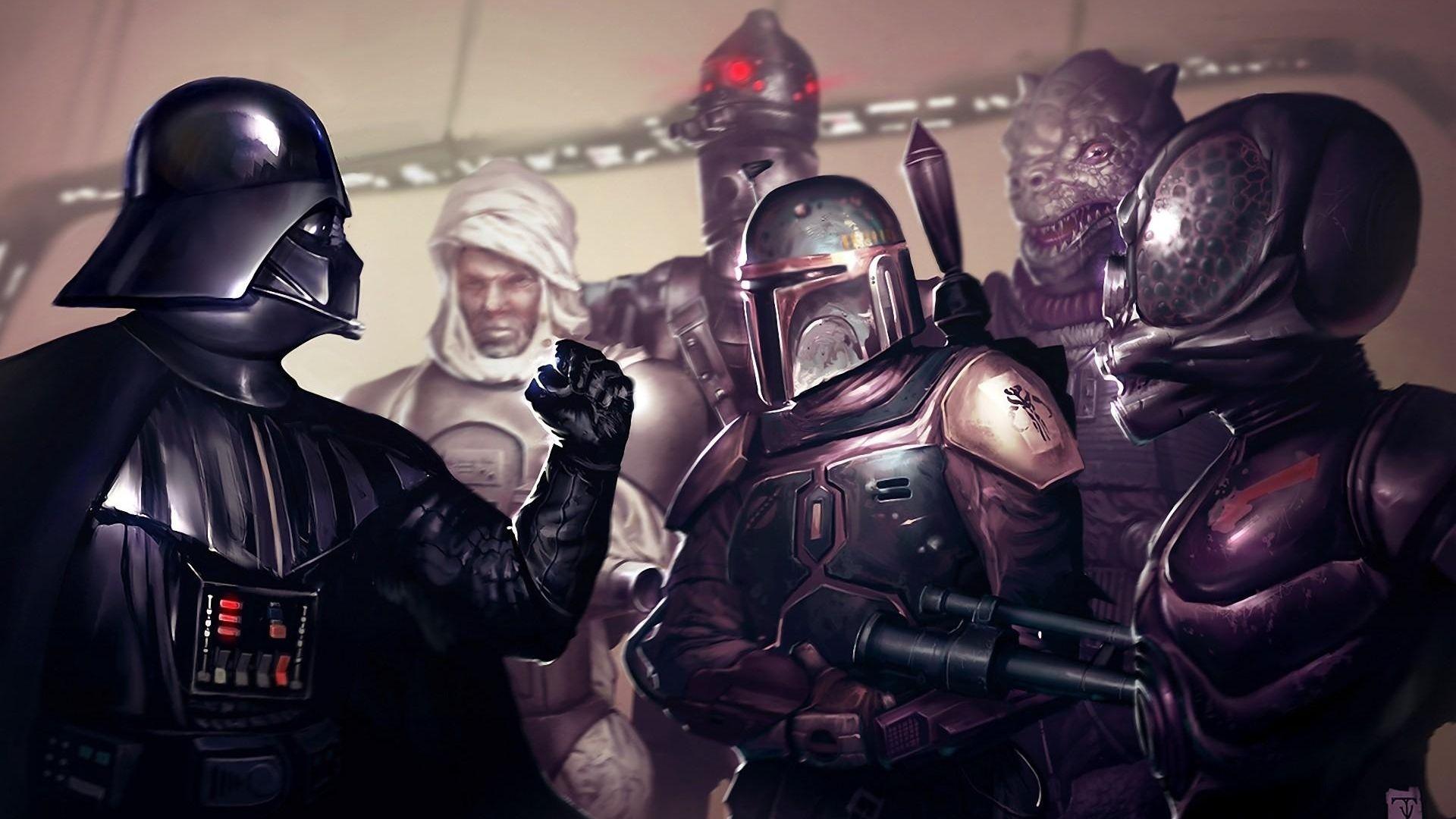 1920x1080 Boba Fett And Bounty Hunters