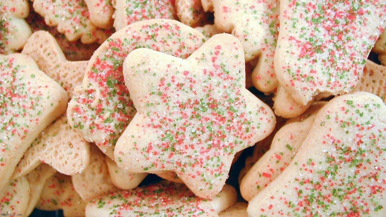 1280x720 Christmas Sugar Cookies Wallpaper