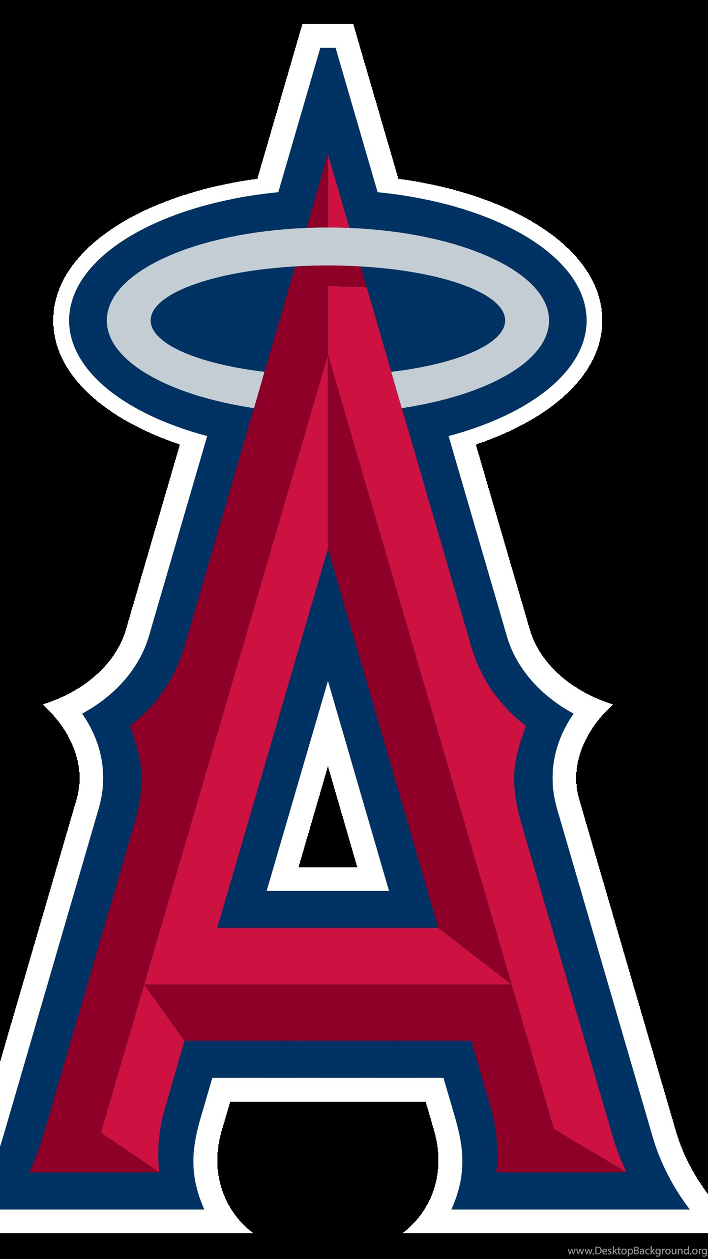 1440x2560 Los Angeles Angels Logo HDWallpaperSets.Com Desktop Background