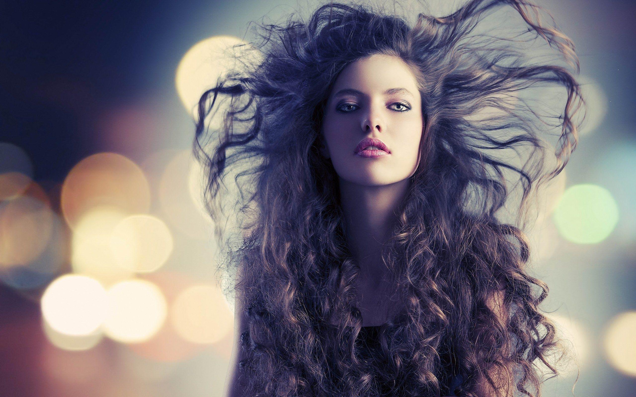 2560x1600 Wallpaper Beautiful fashion girl, hair flying 2560x1600 HD Picture, Image